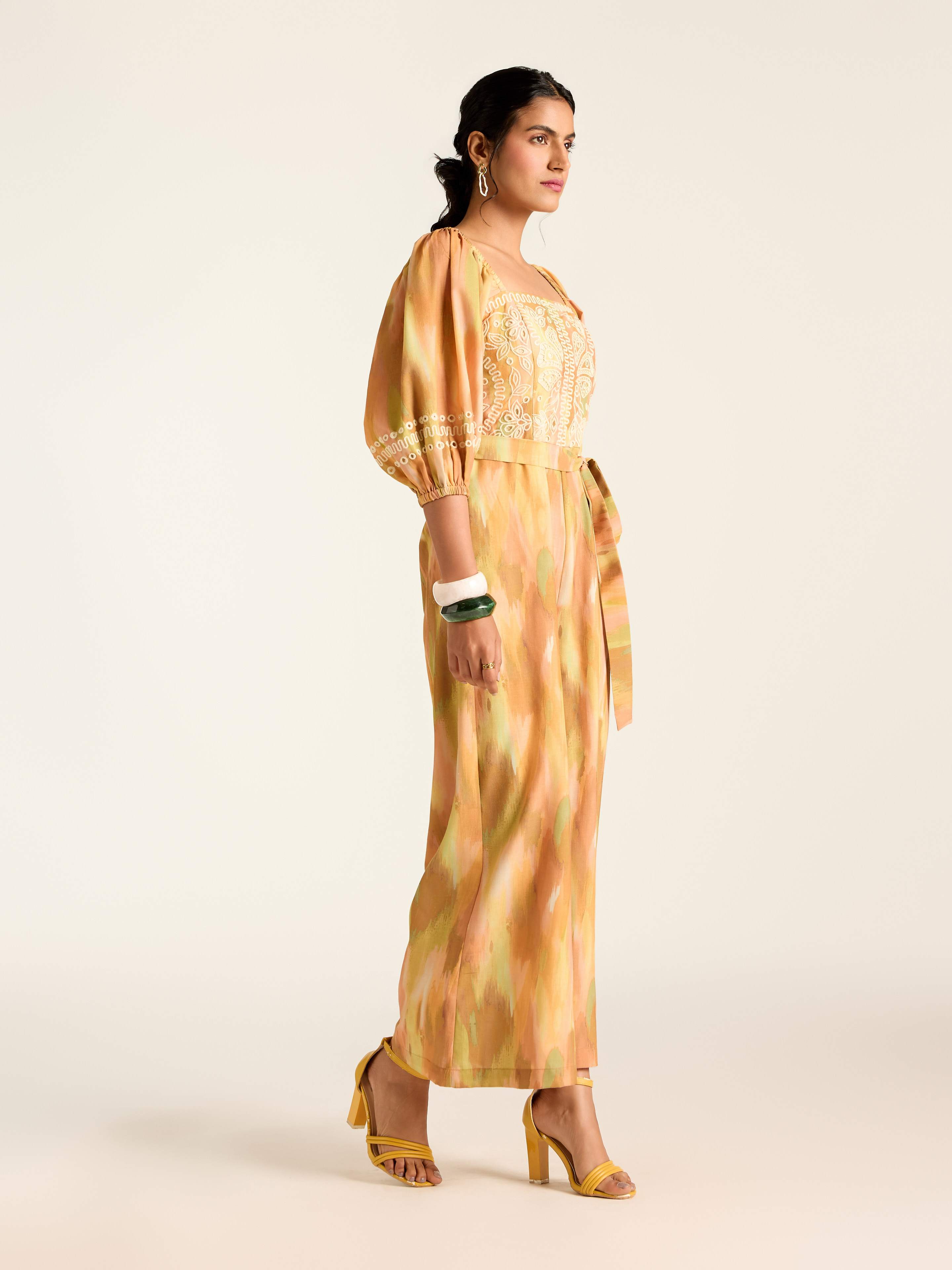 Yellow Tropez Jumpsuit