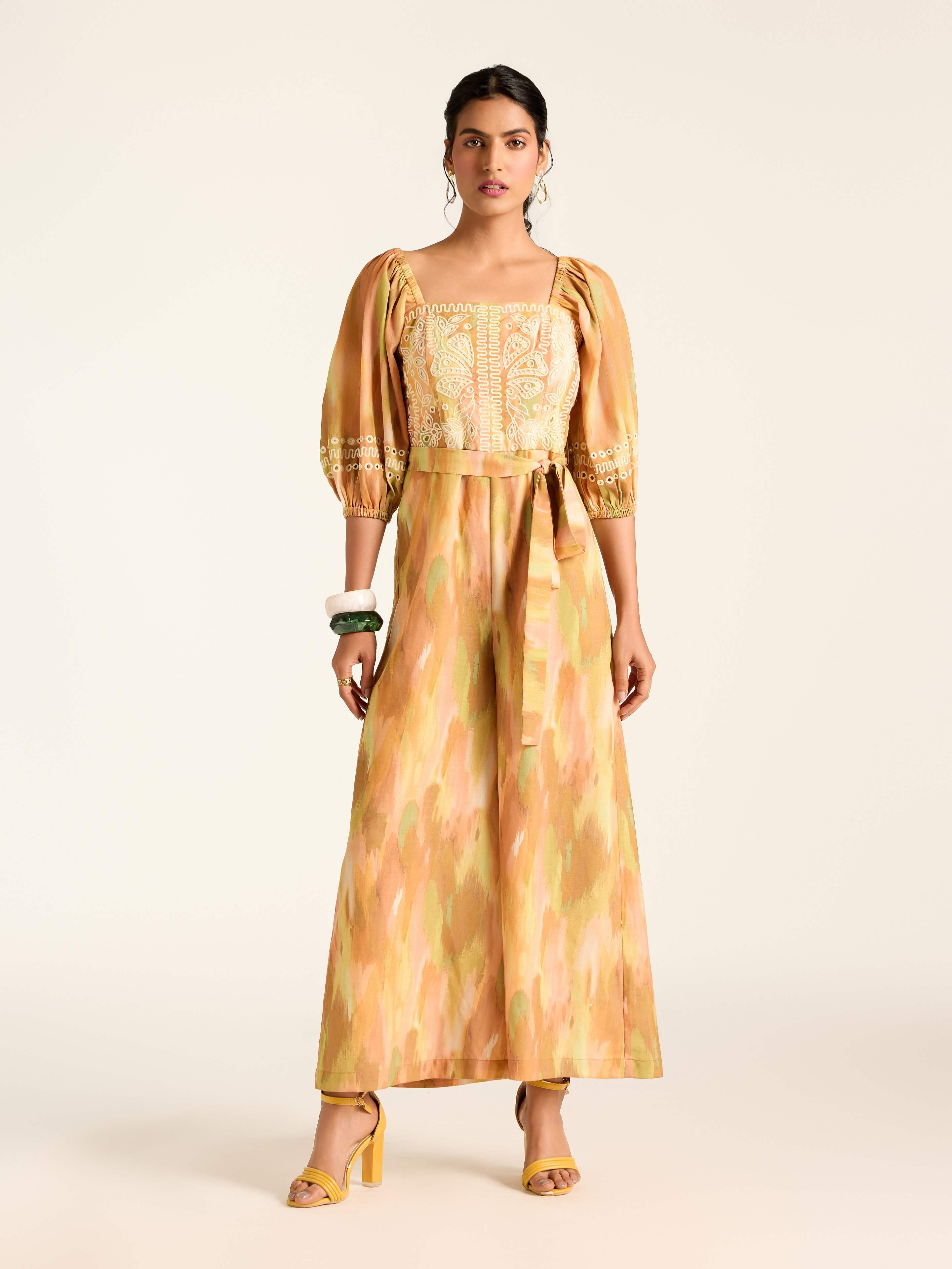 Yellow Tropez Jumpsuit