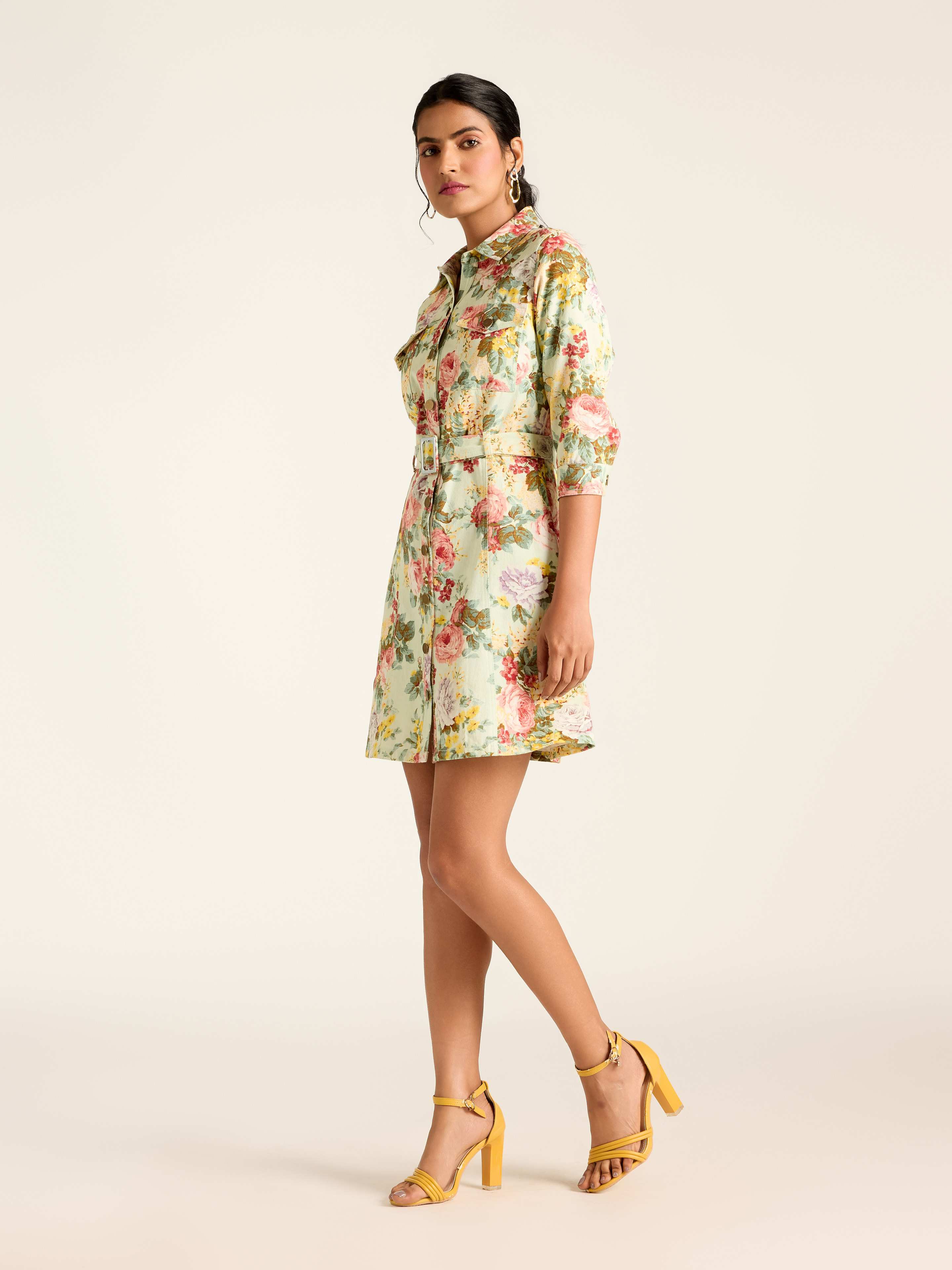 Mint Rosie Short Dress