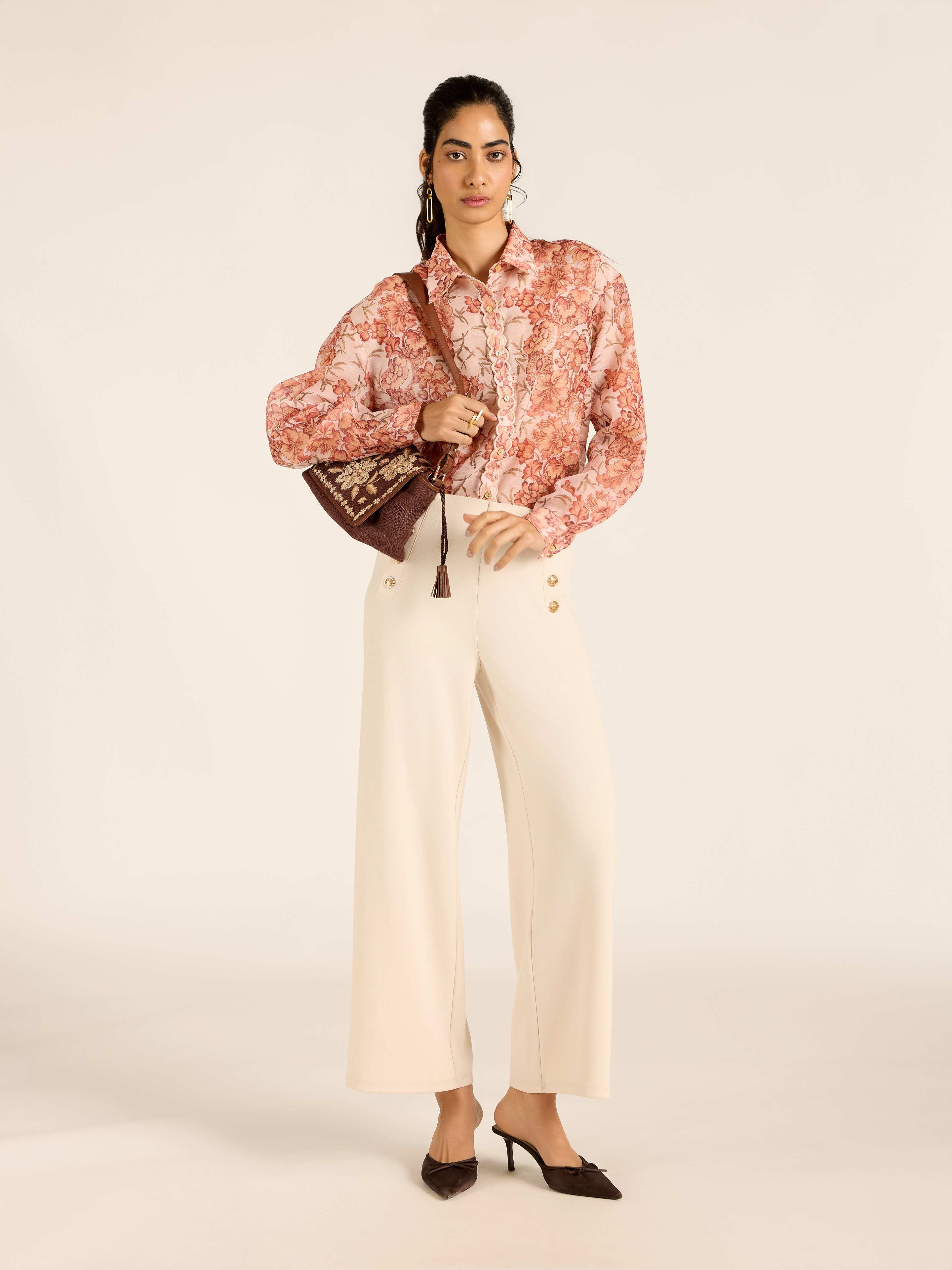 Ecru Travis Pant