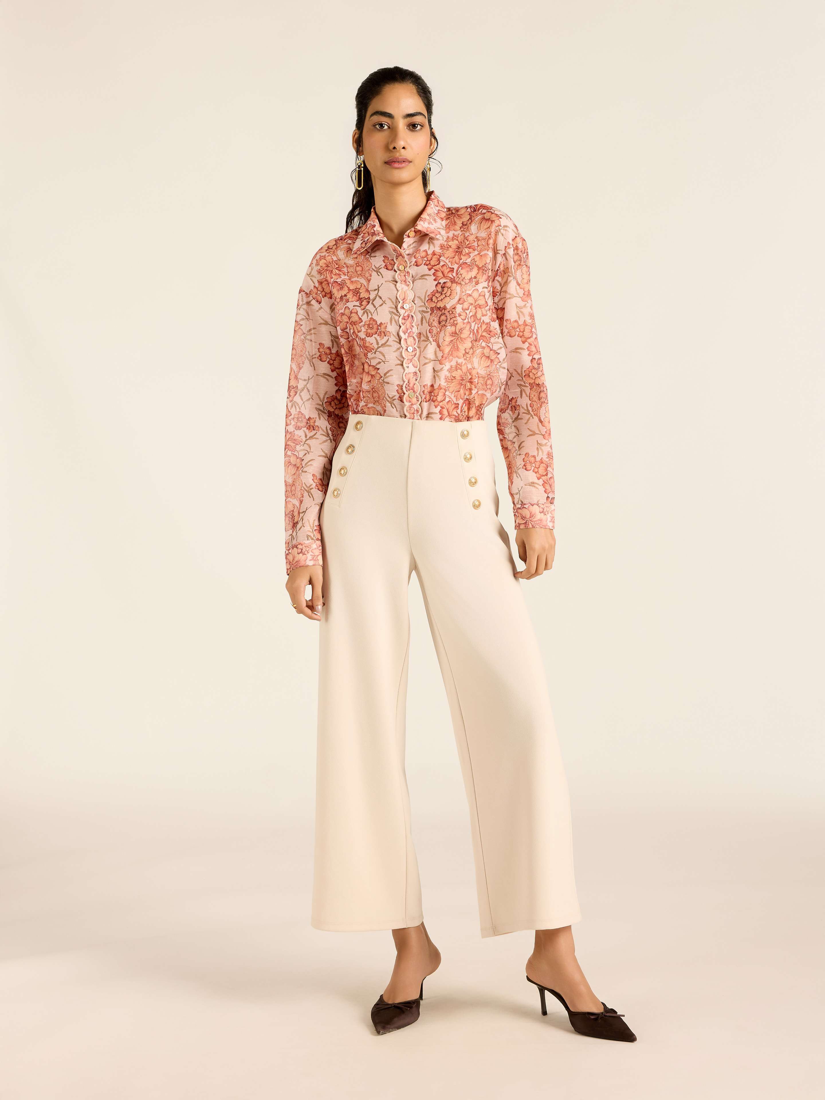 Ecru Travis Pant