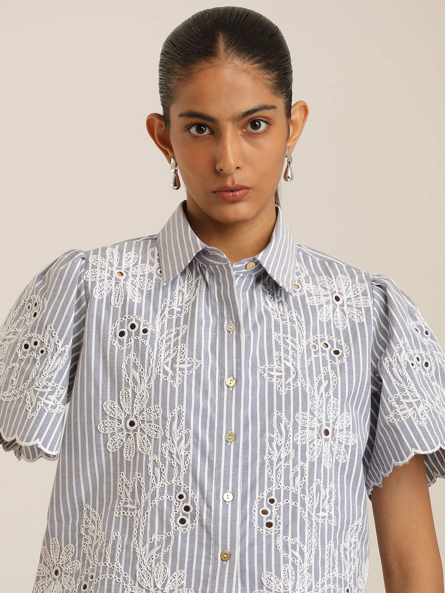 Blue White Elma Shirt