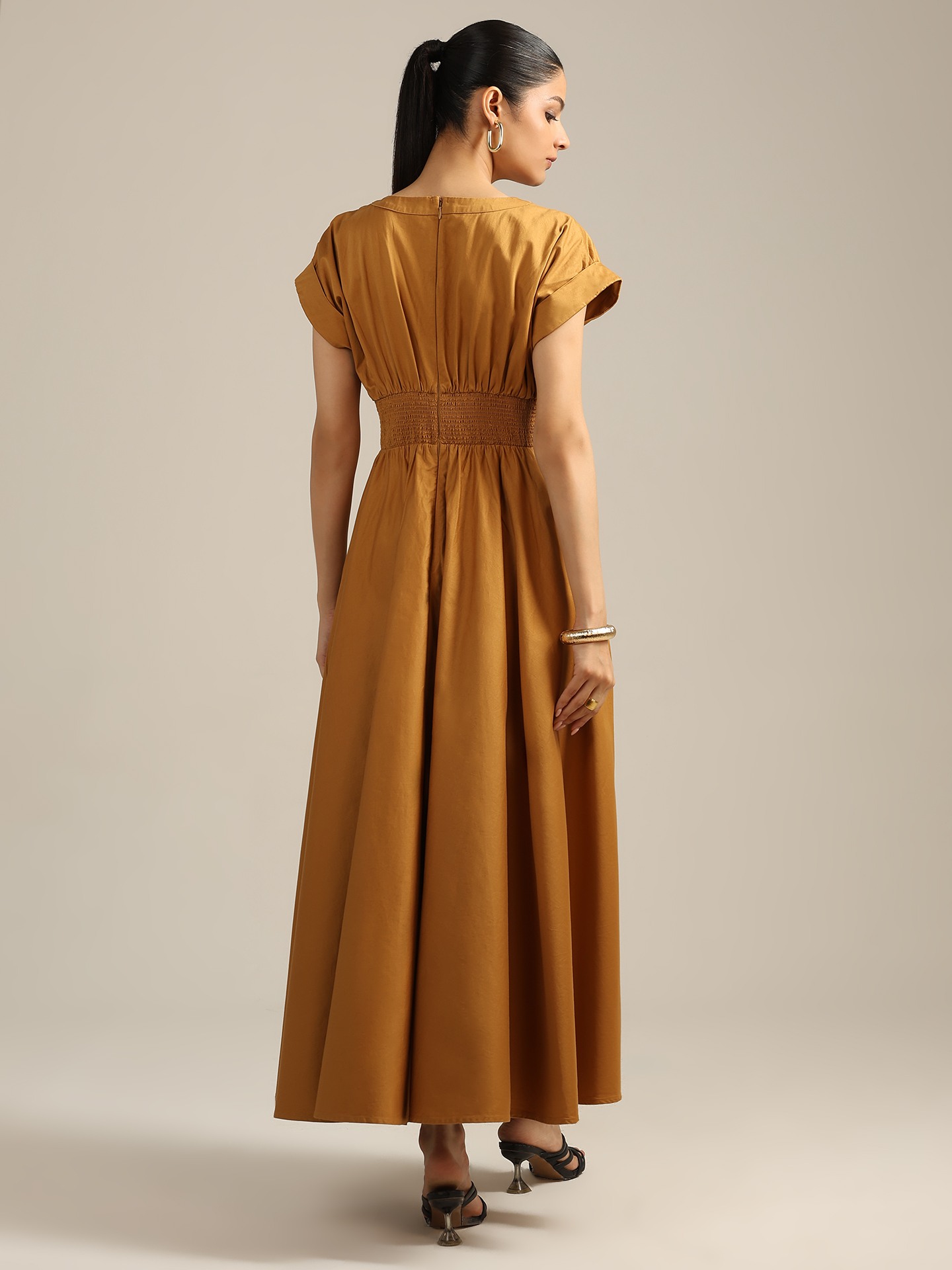 Yellow Margo Long Dress