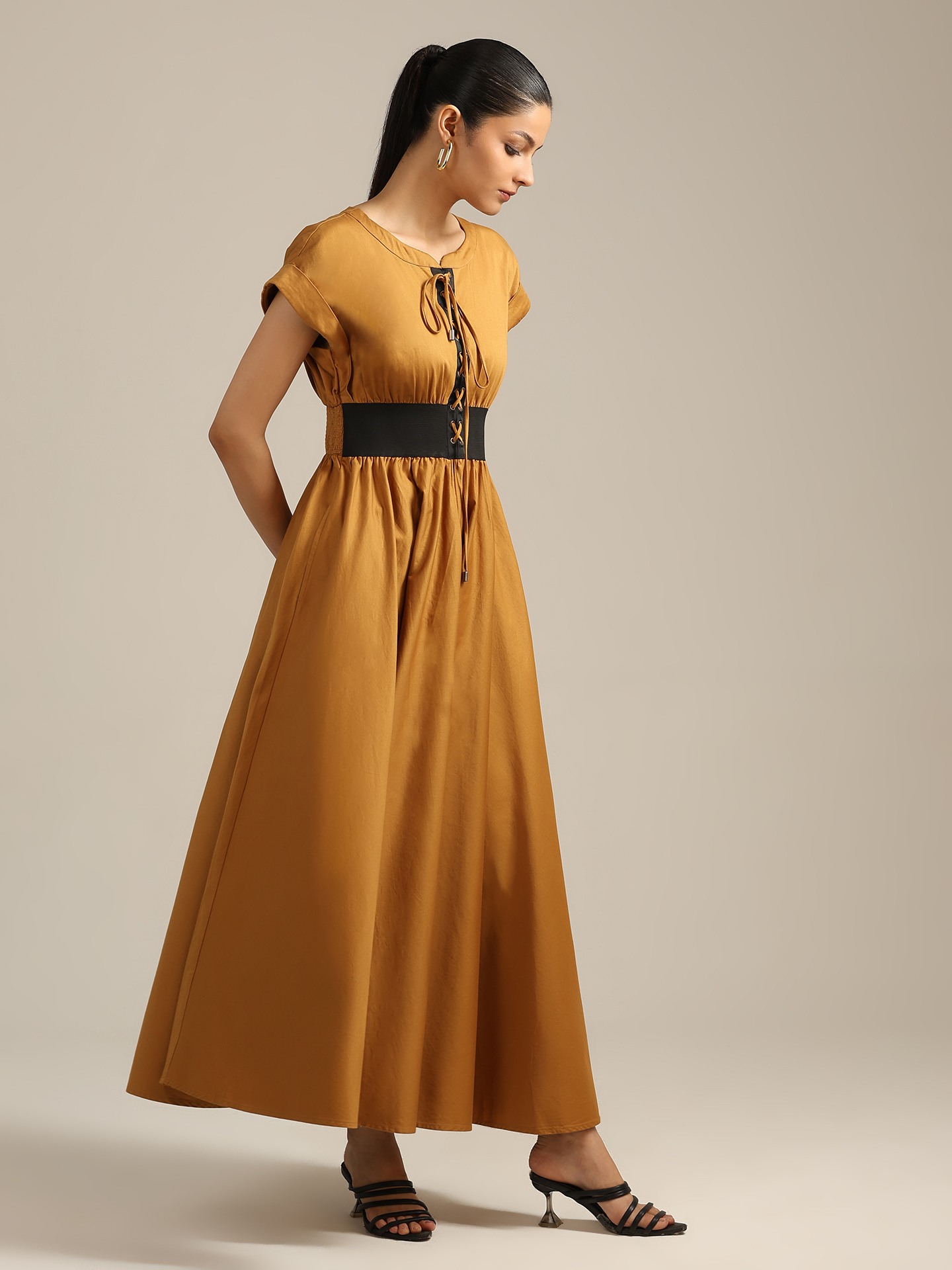 Yellow Margo Long Dress