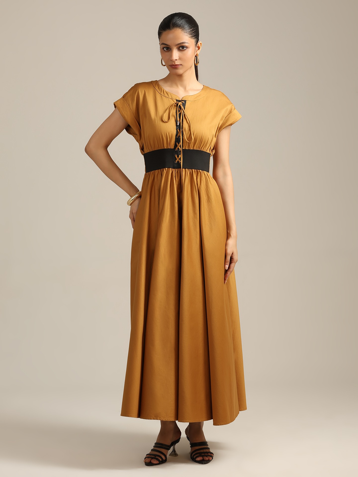Yellow Margo Long Dress