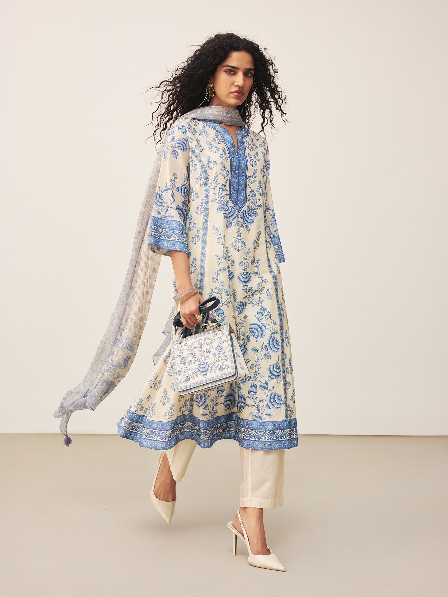 Blue Himagri Suit Set