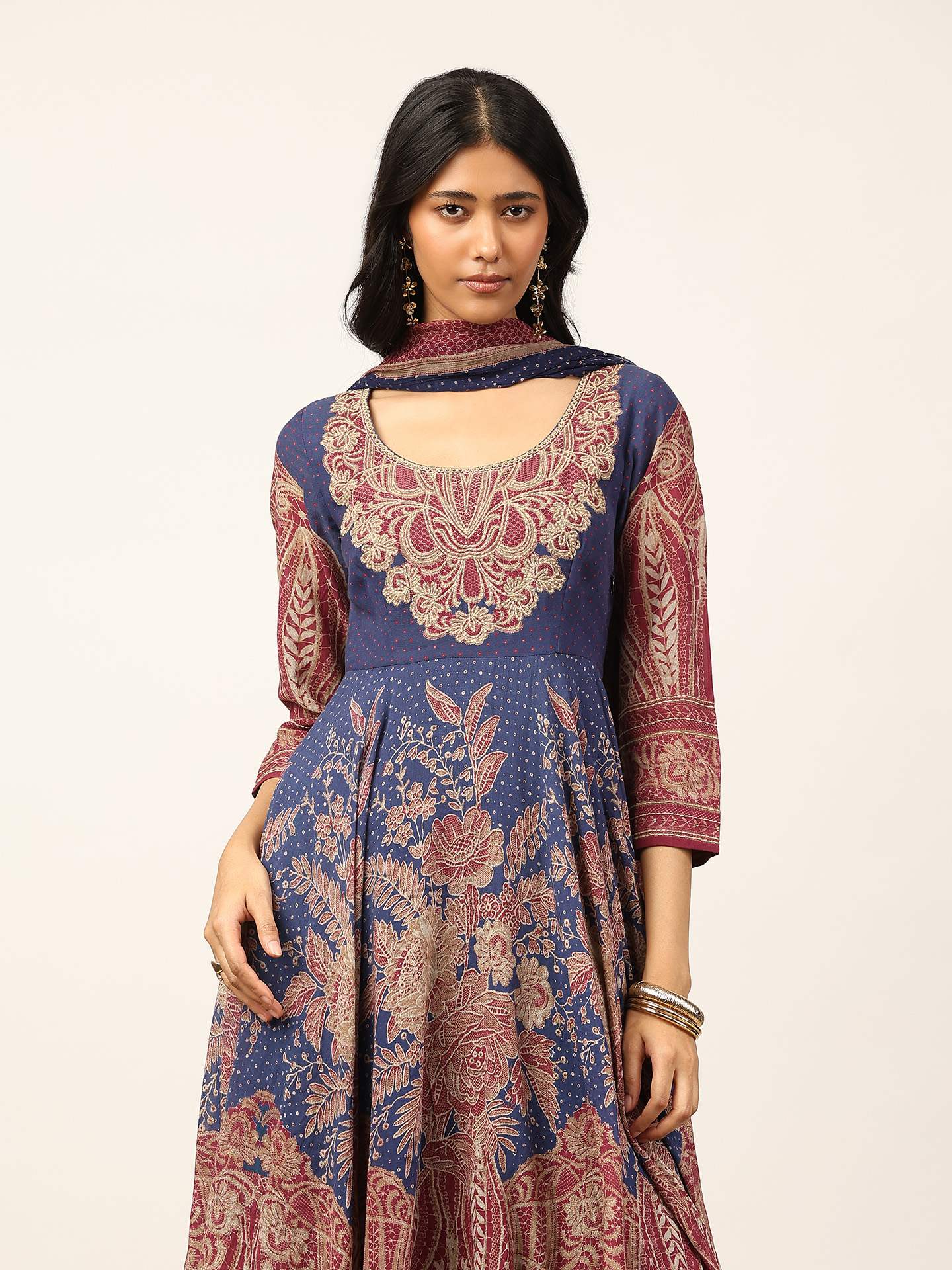 Blue Lisaa Suit Set