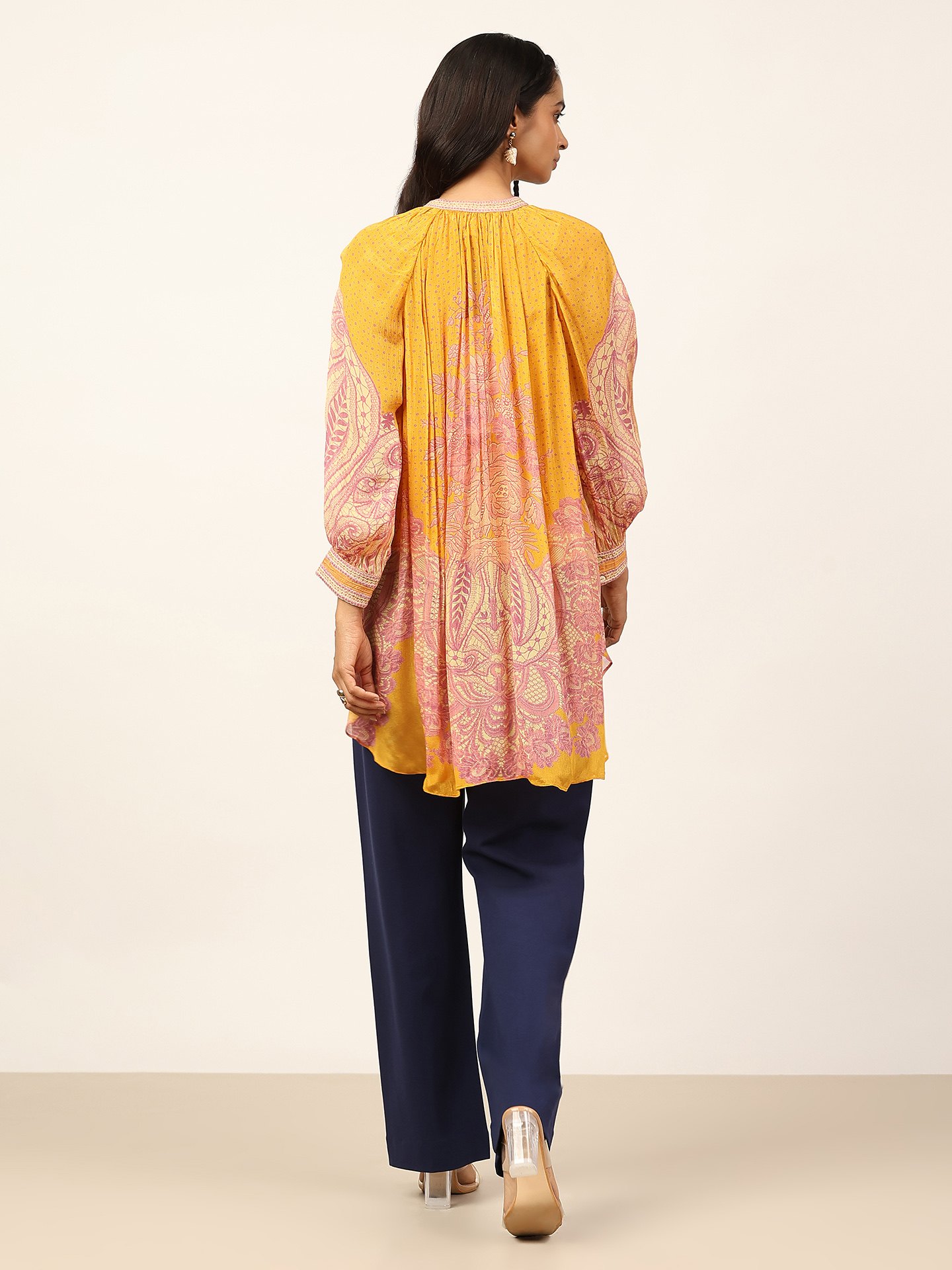 Yellow Lisaa Kurti