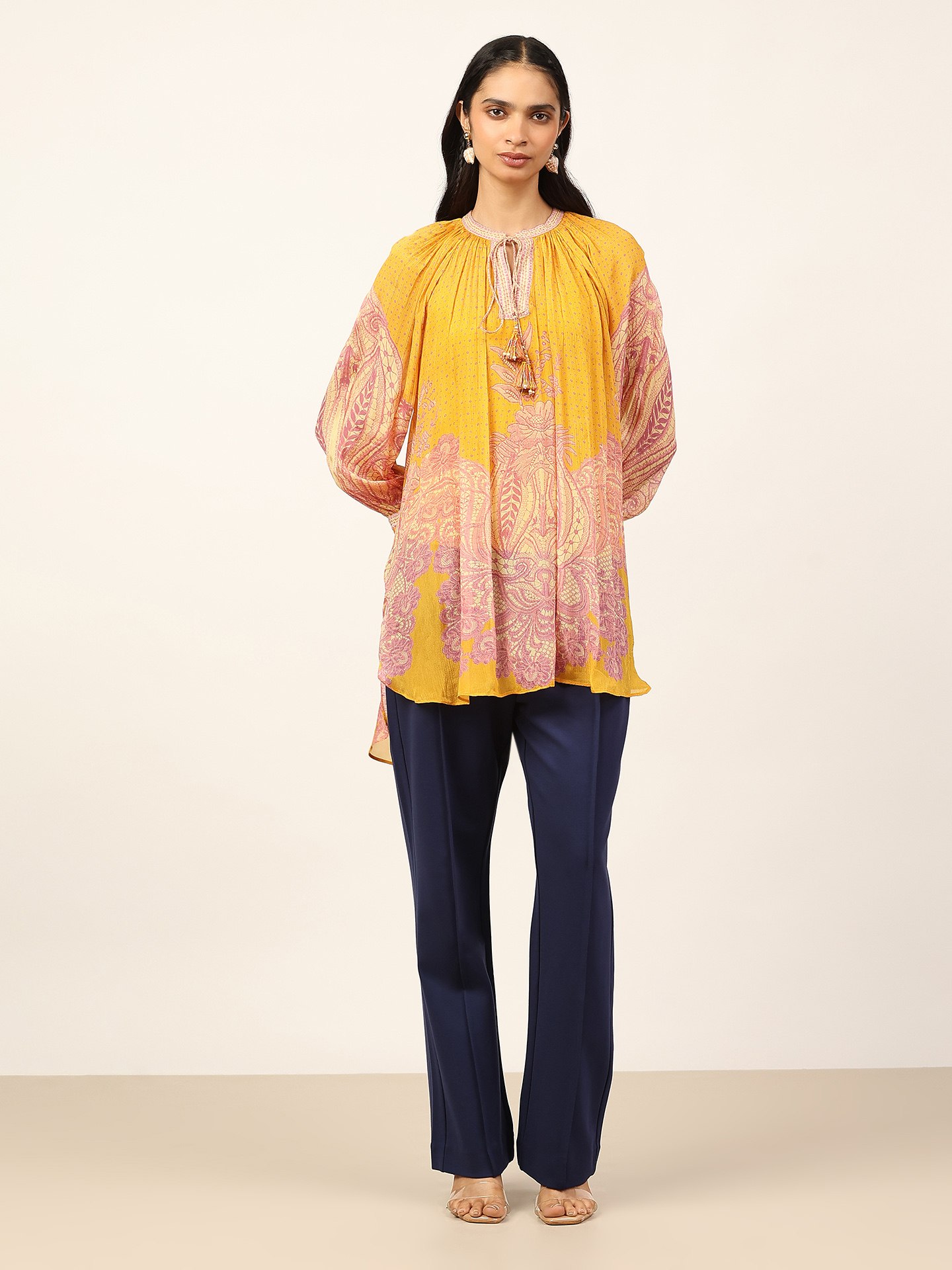 Yellow Lisaa Kurti