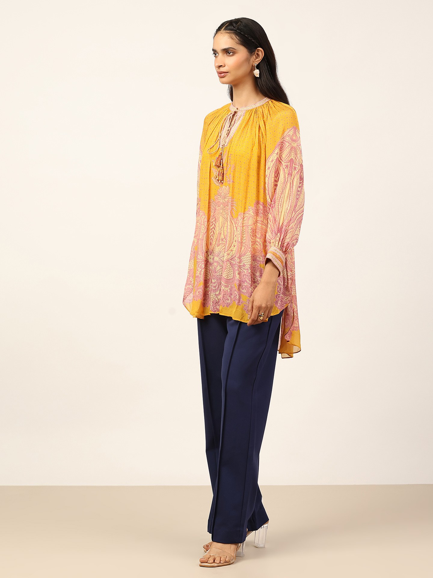Yellow Lisaa Kurti