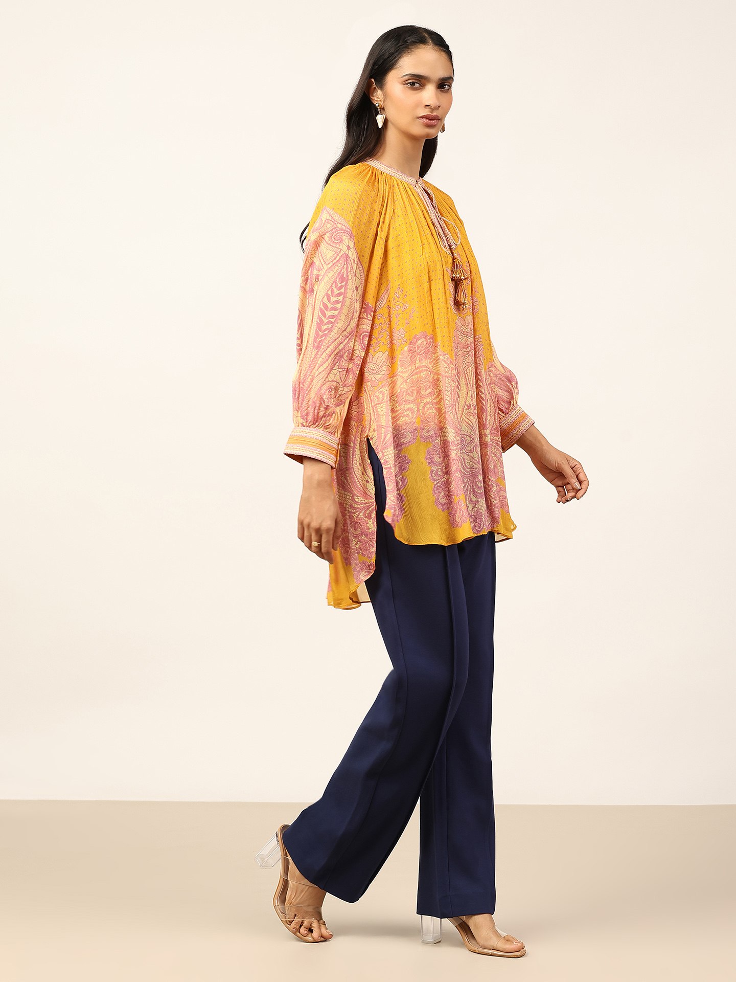 Yellow Lisaa Kurti