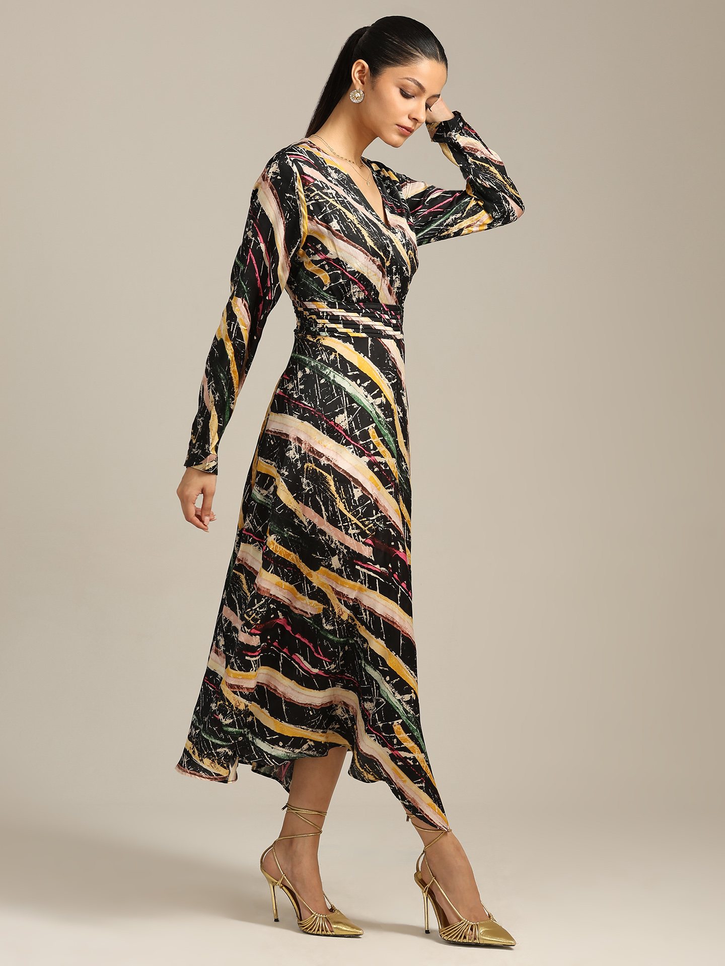 Black Margo Long Dress