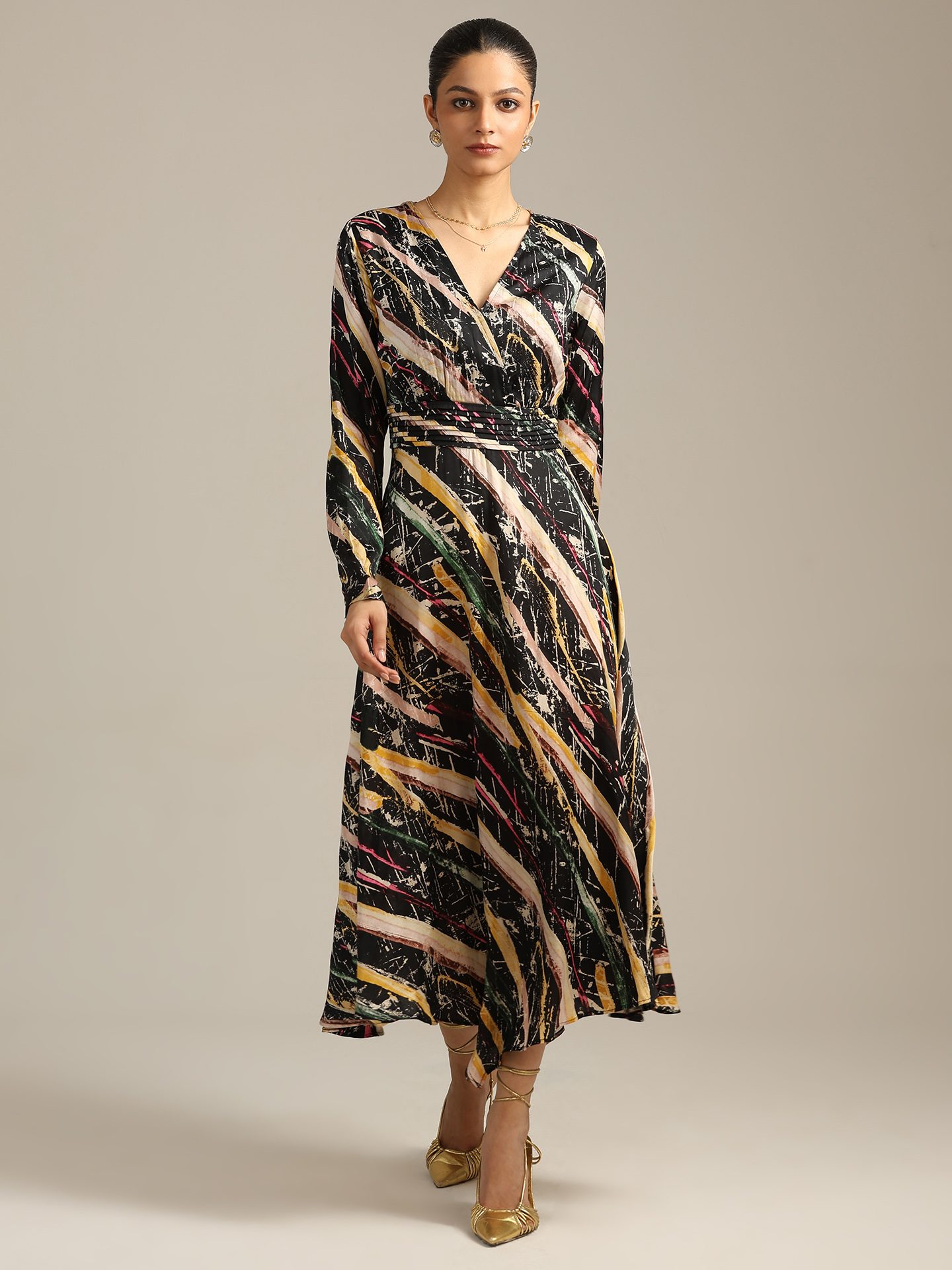 Black Margo Long Dress