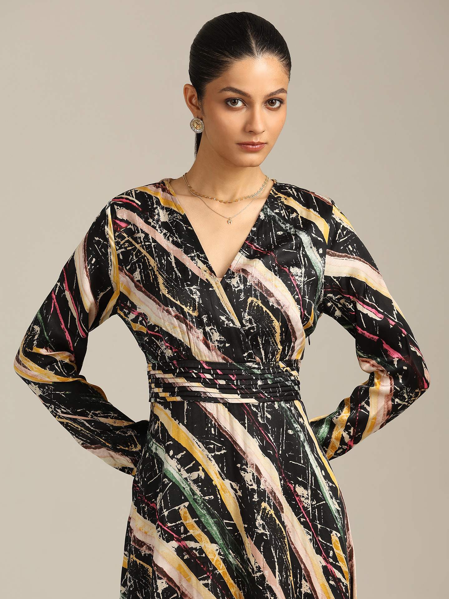 Black Margo Long Dress
