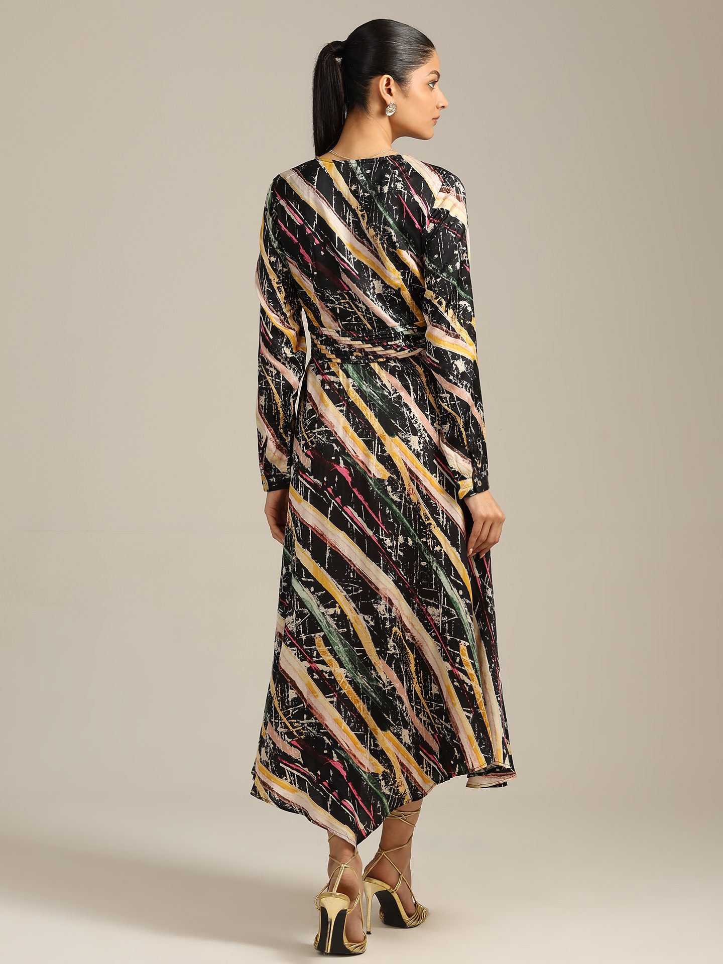 Black Margo Long Dress