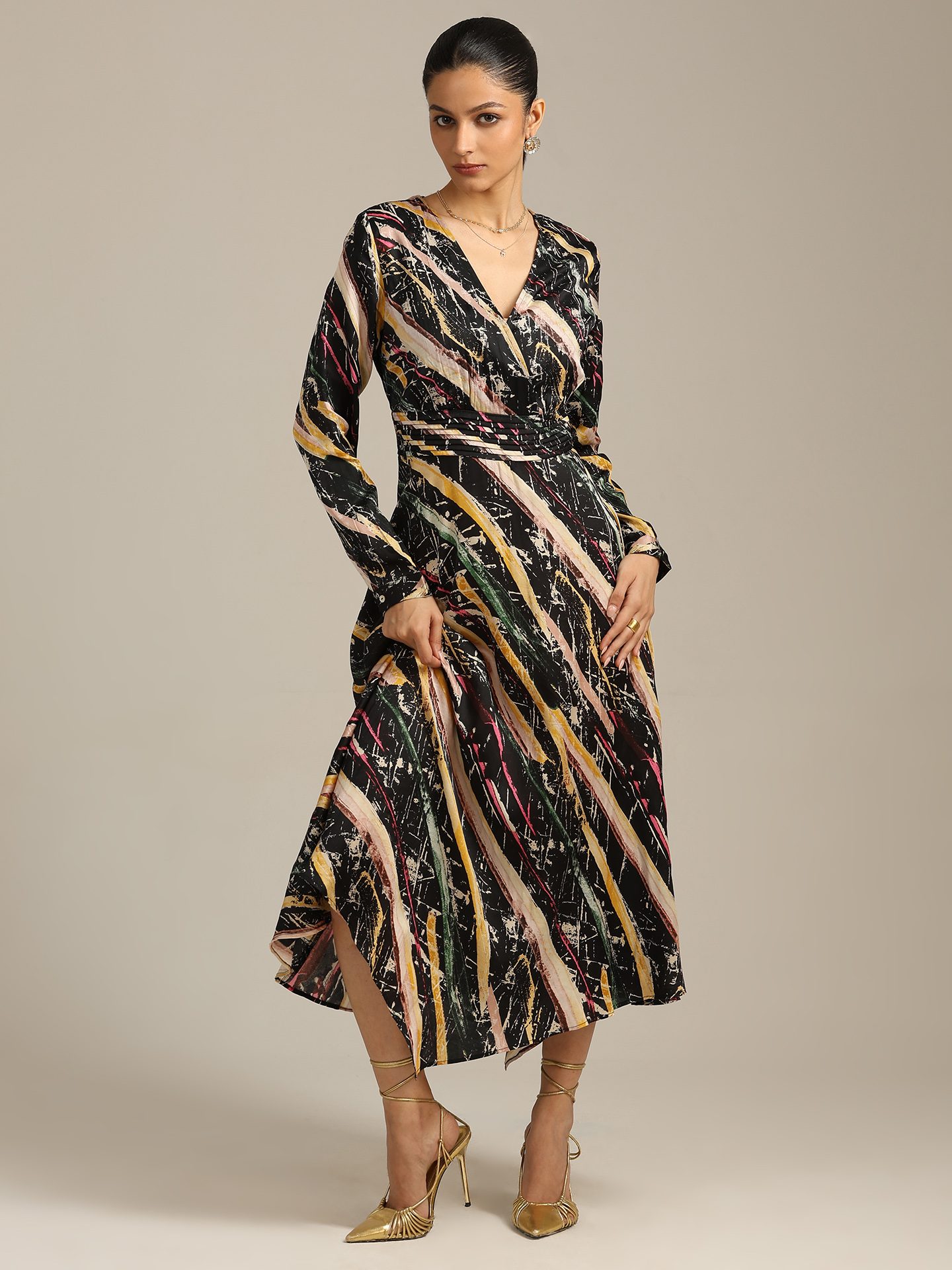 Black Margo Long Dress