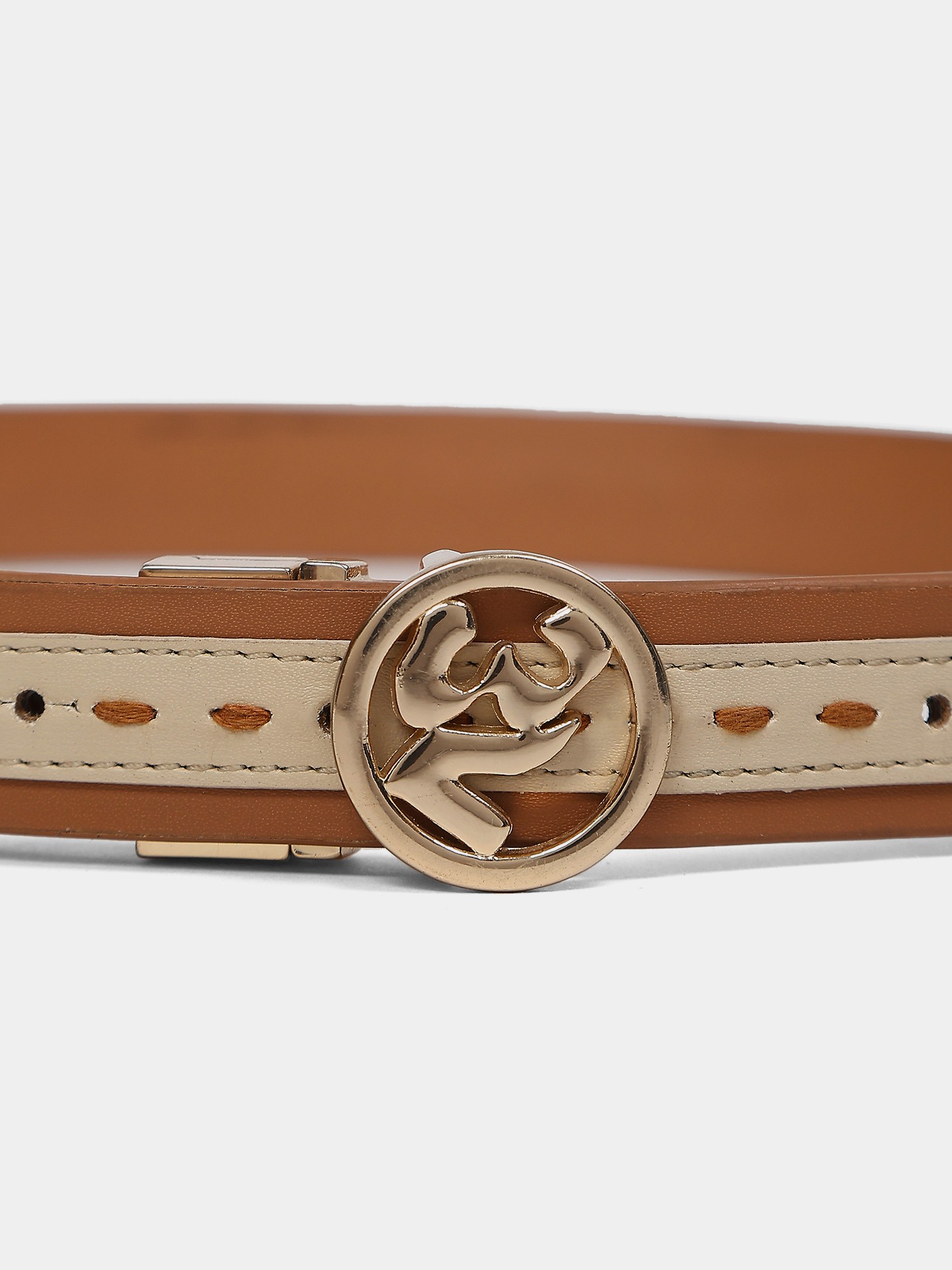 Tan-Ecru Kate Belt