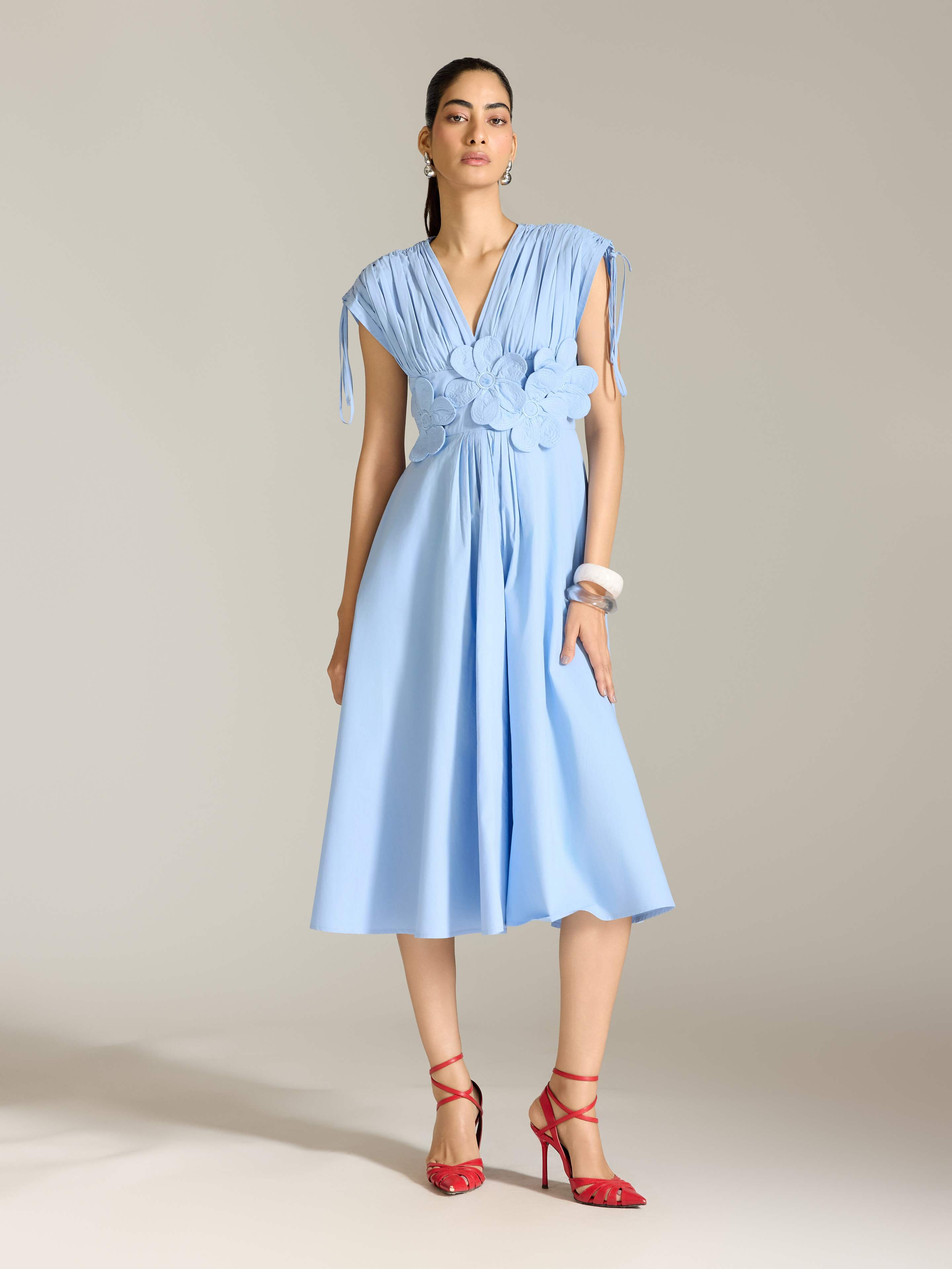 Blue Taylor Long Dress