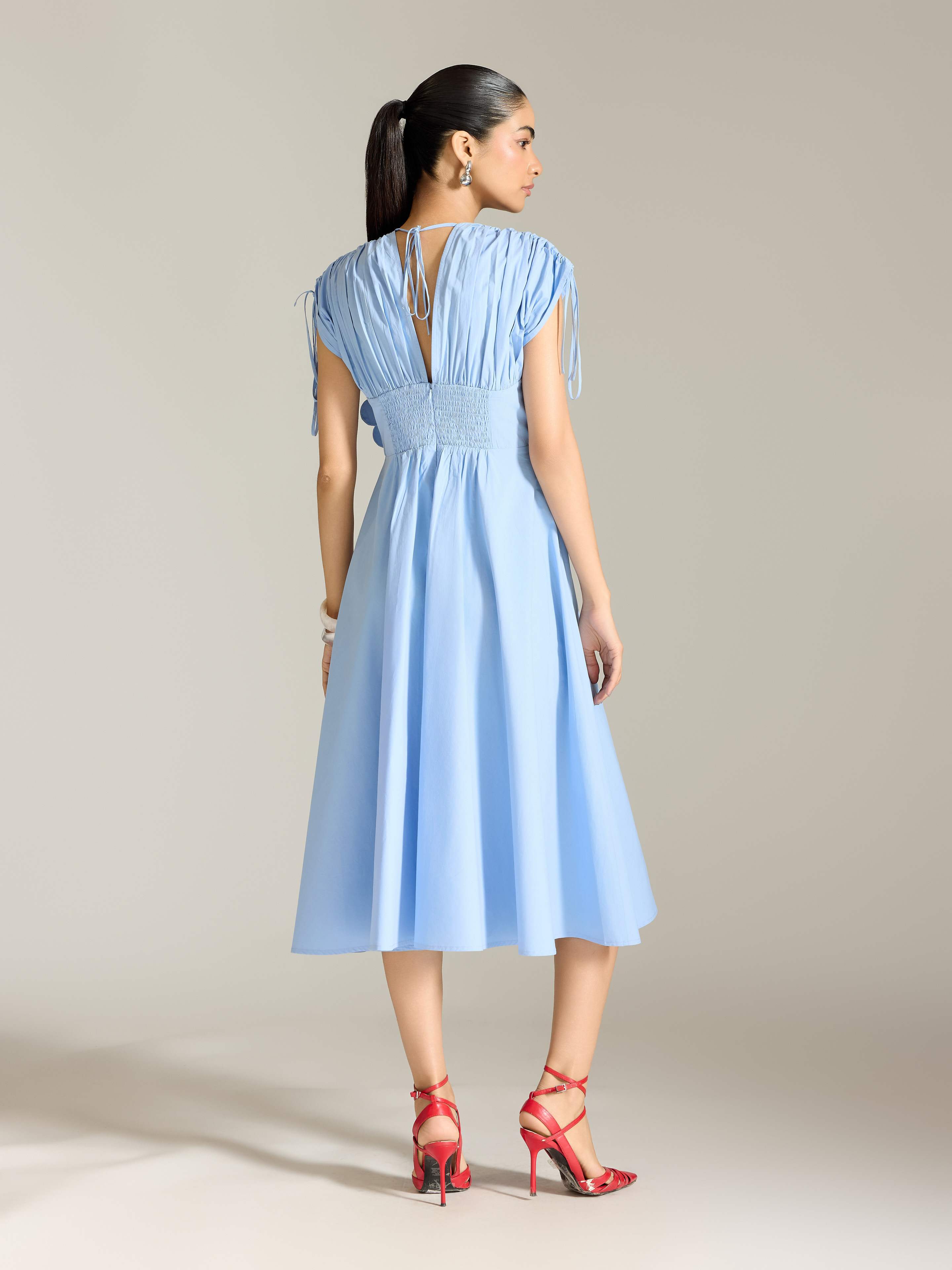 Blue Taylor Long Dress