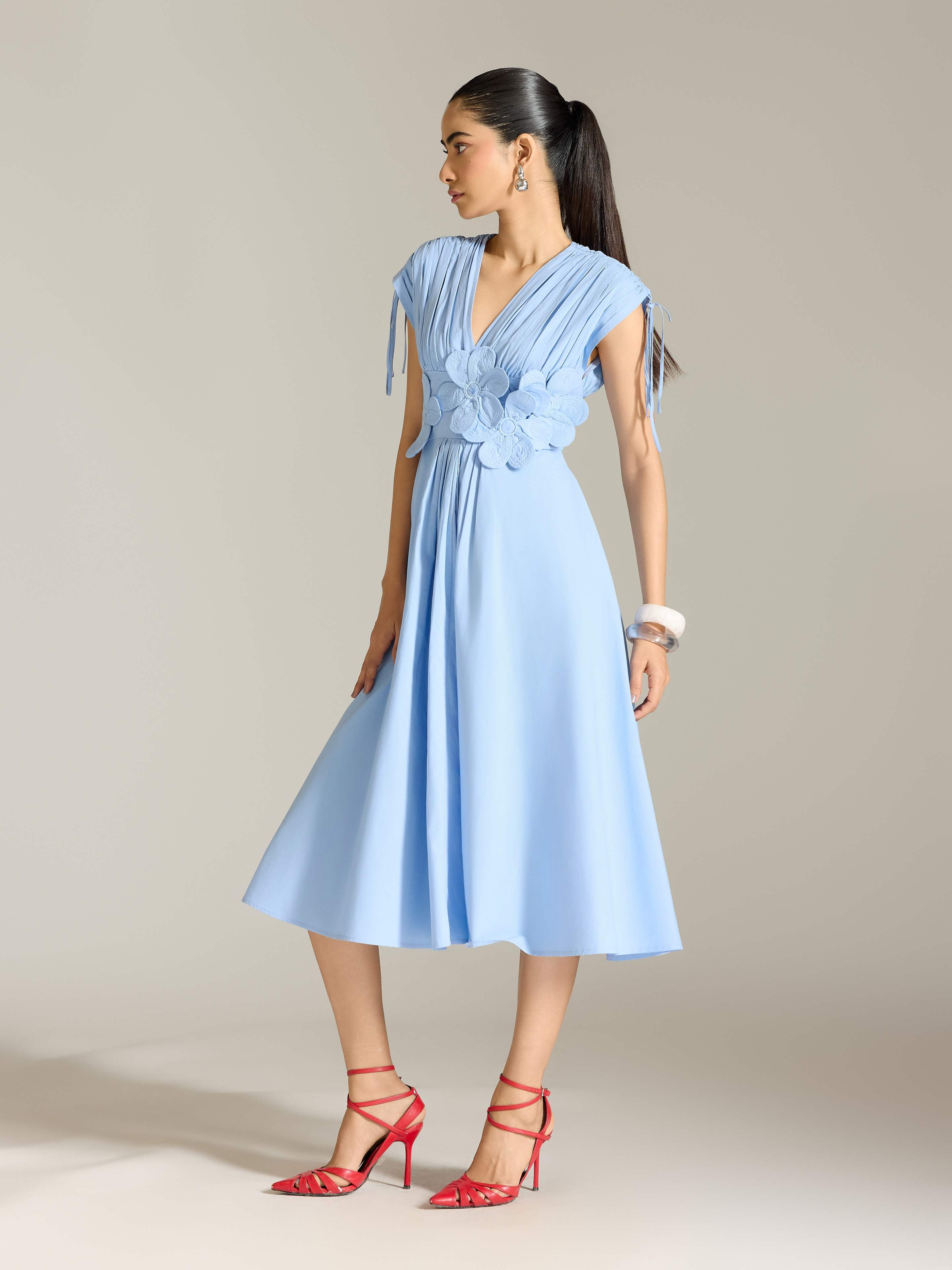 Blue Taylor Long Dress