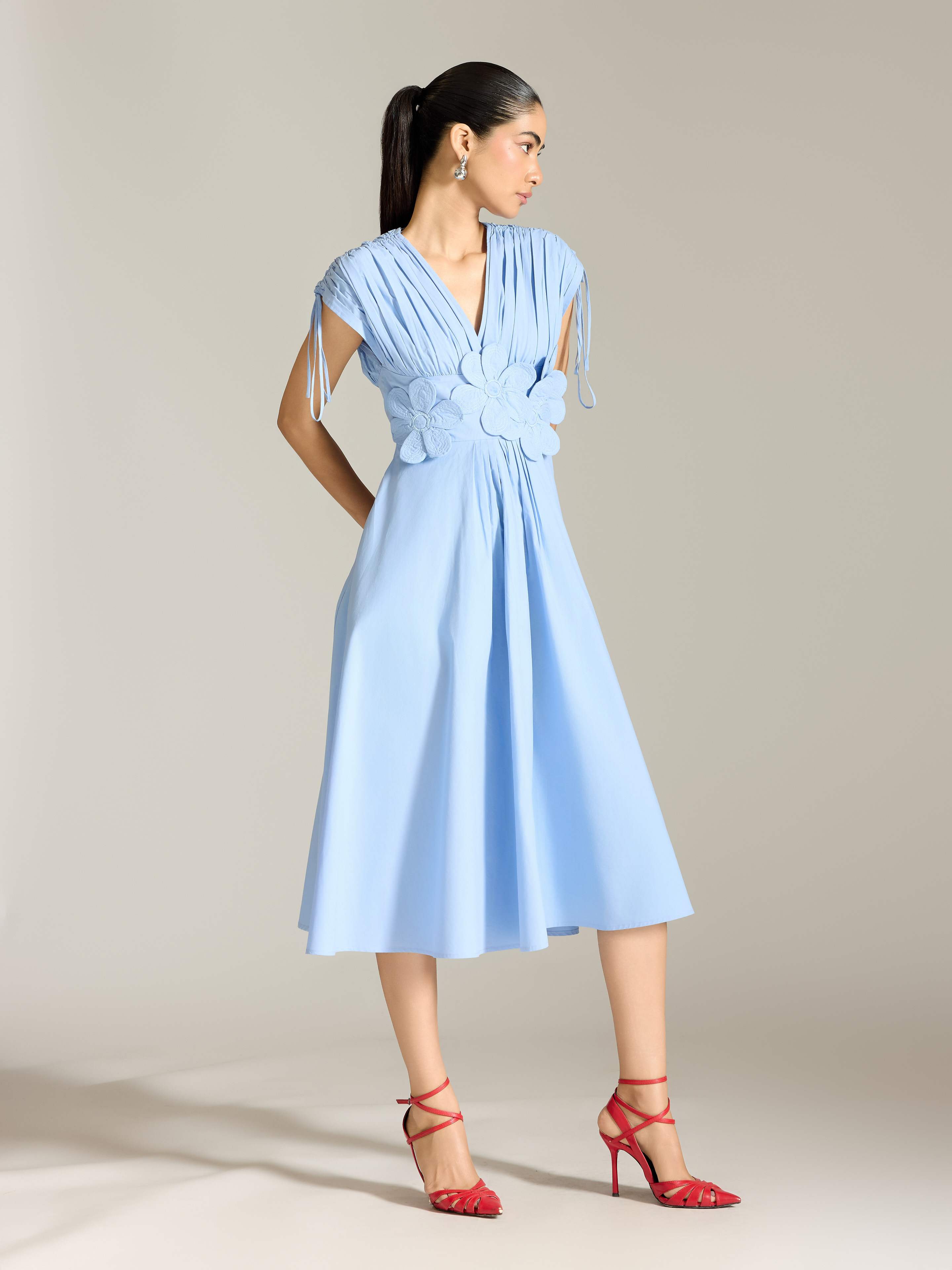 Blue Taylor Long Dress