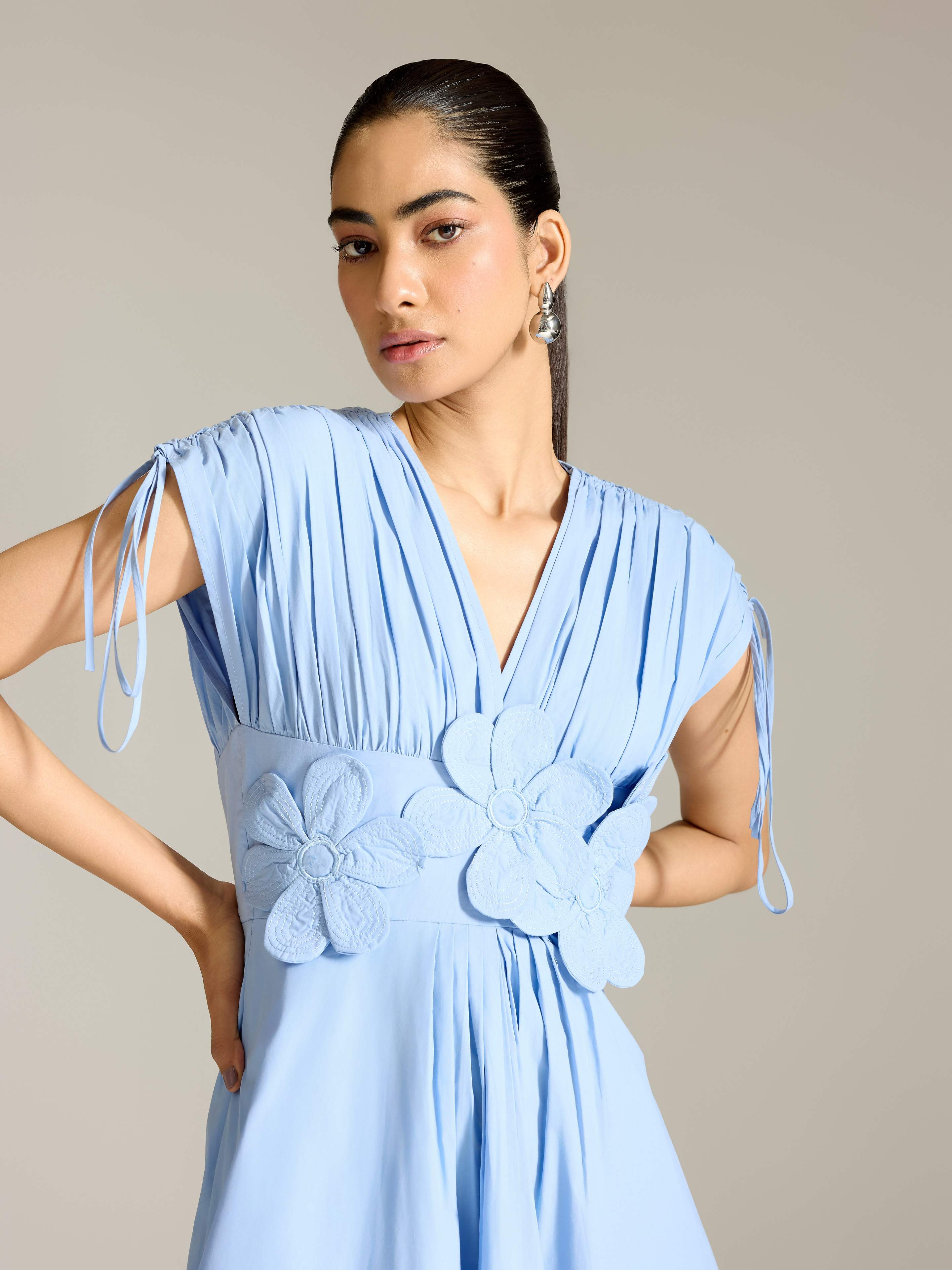 Blue Taylor Long Dress
