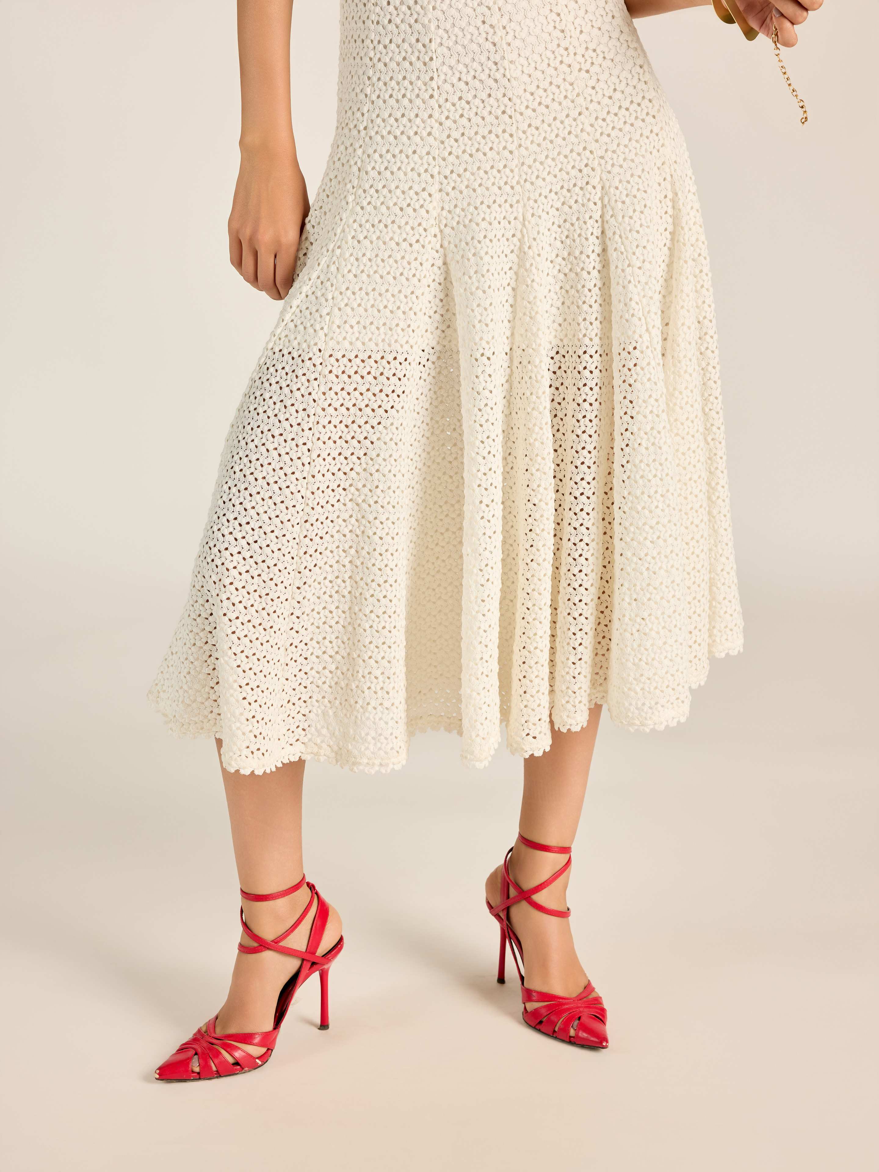 White Chase Long Dress
