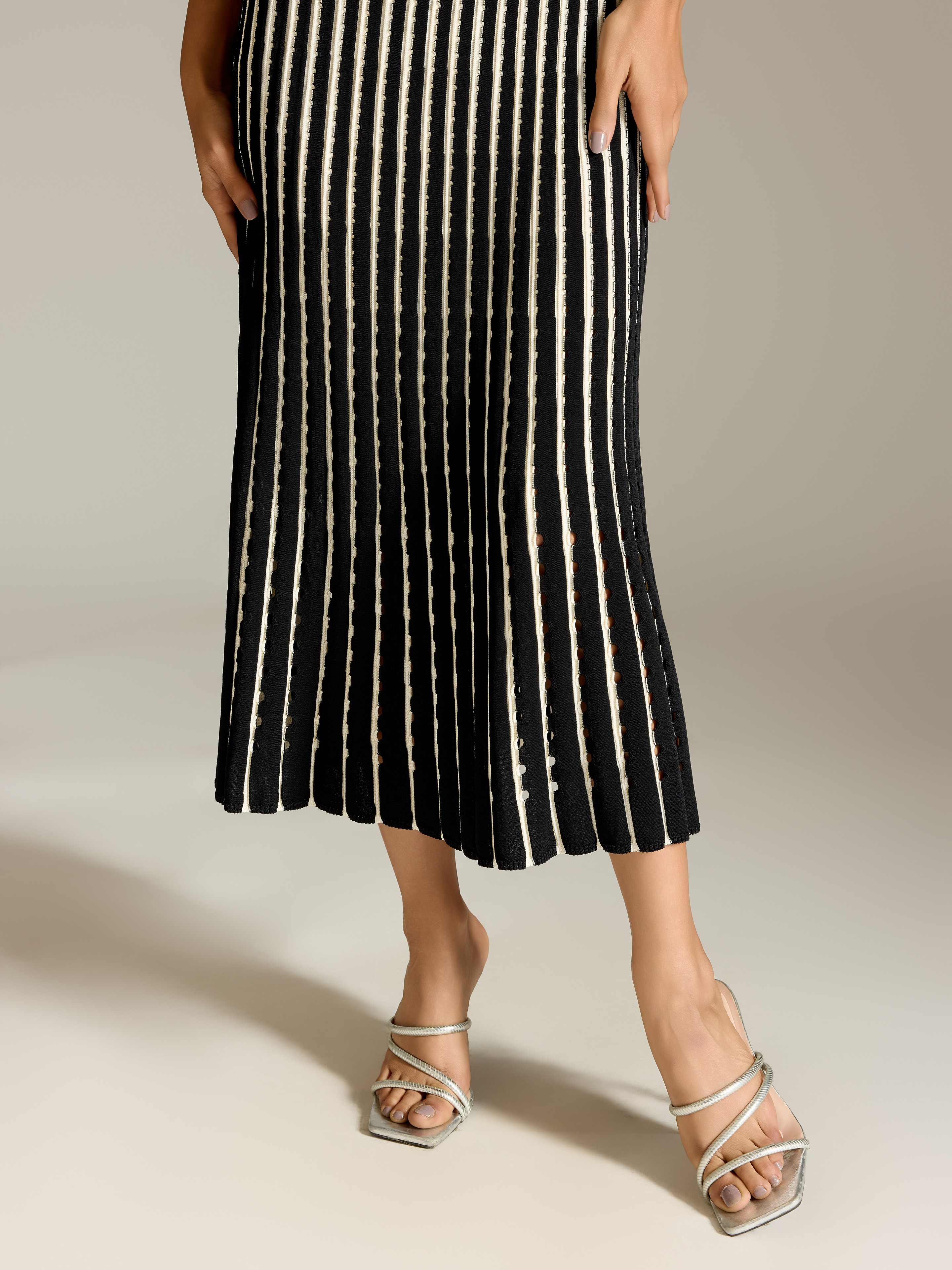 Black Chase Long Dress