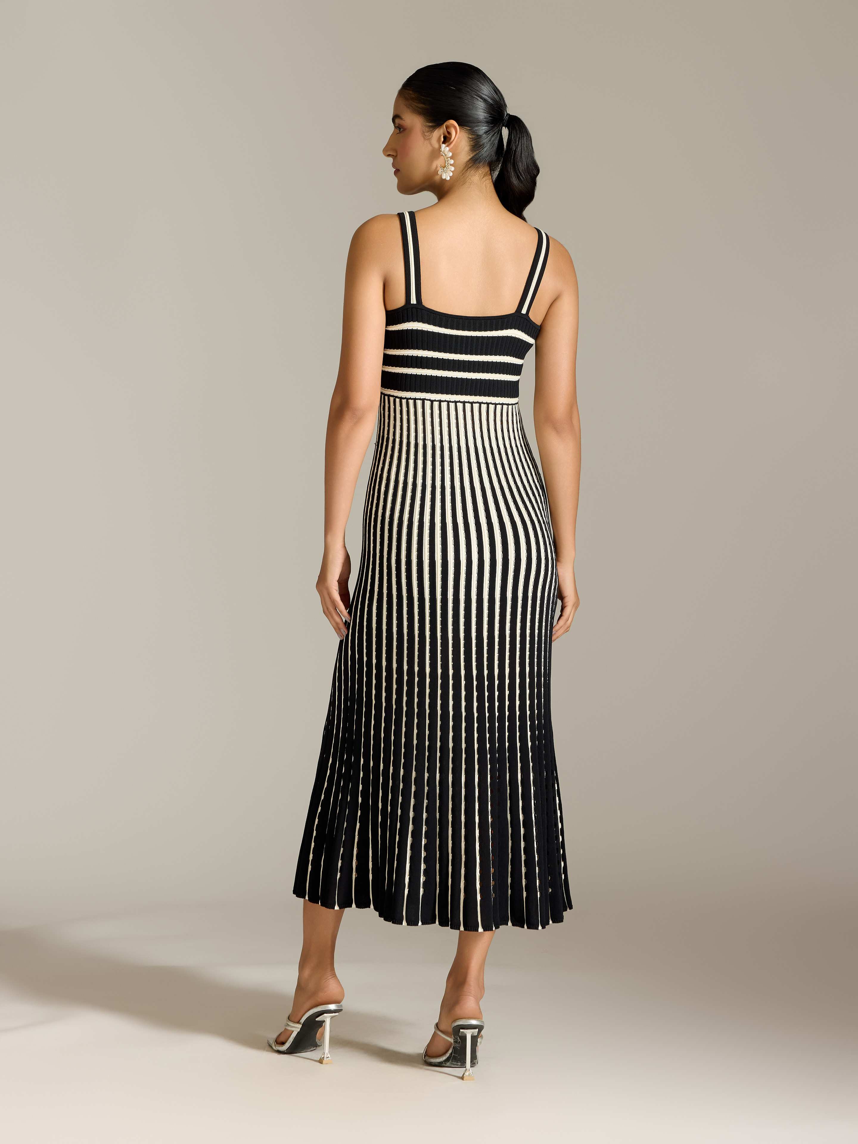 Black Chase Long Dress
