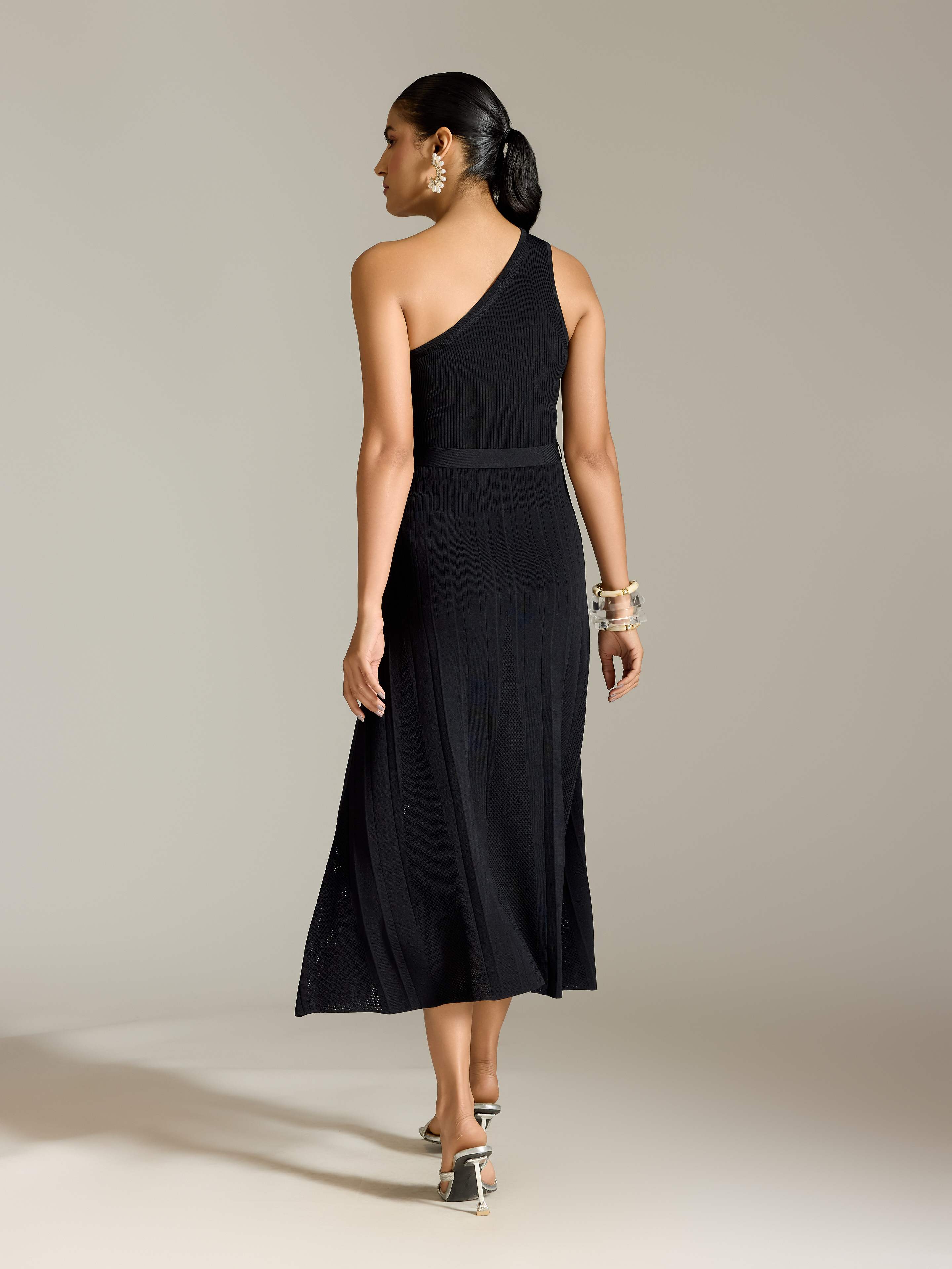 Black Chase Long Dress