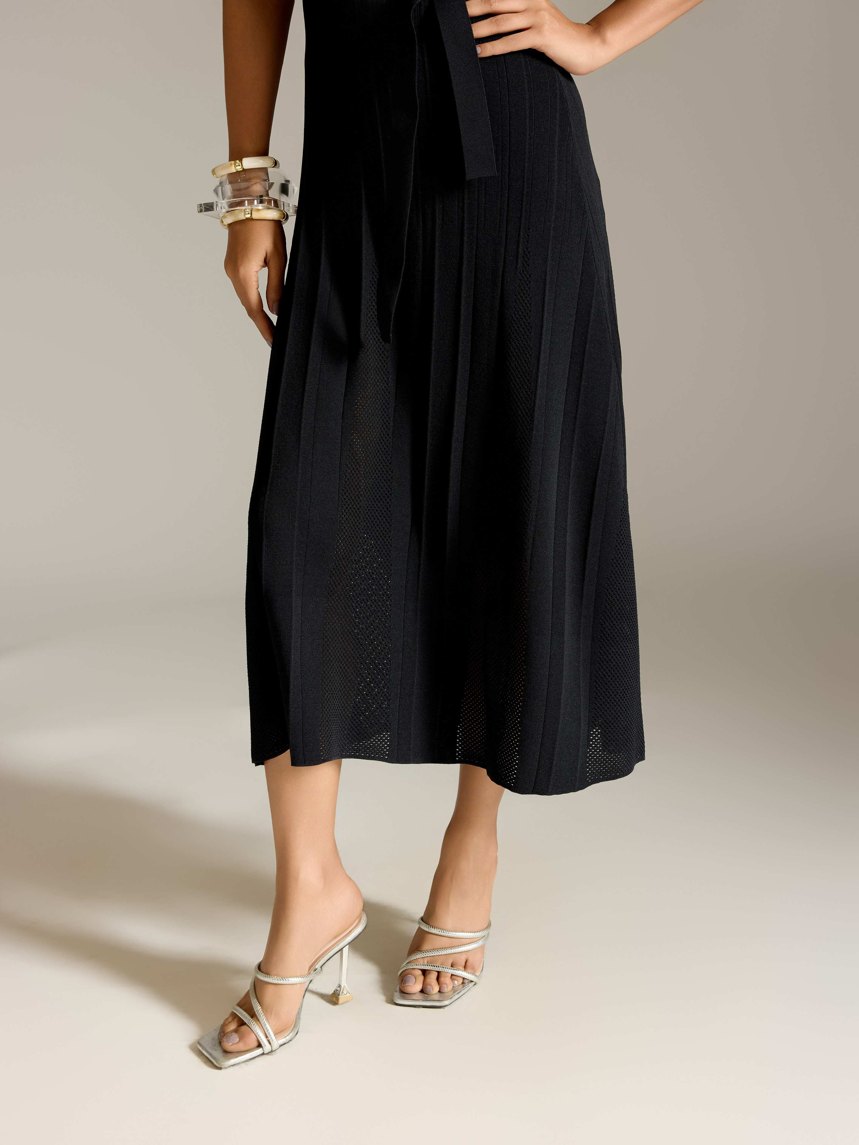 Black Chase Long Dress