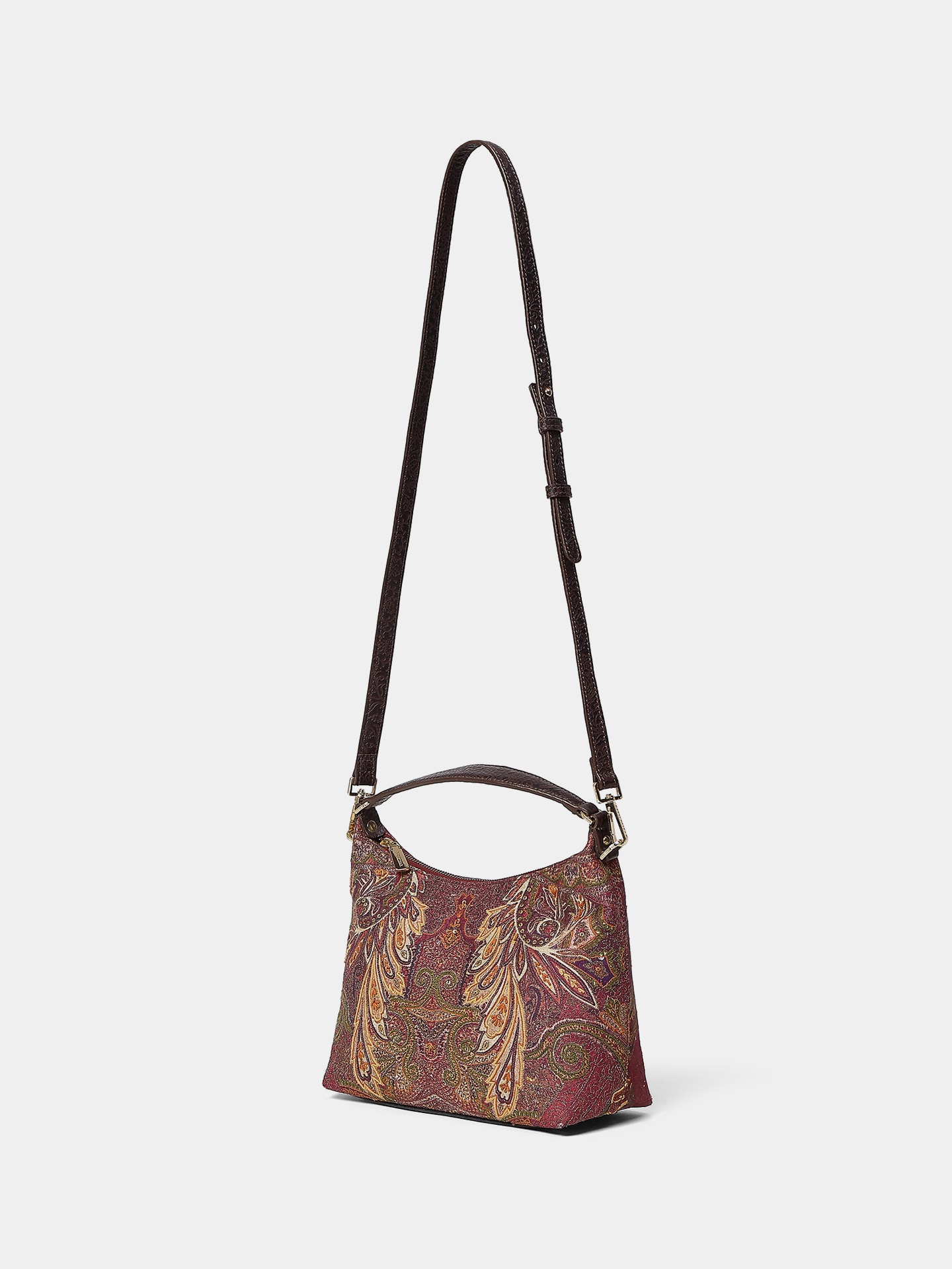Burgundy Jivaa Sling Bag