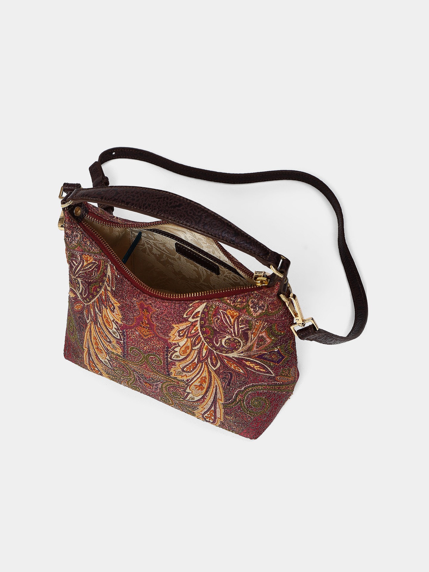 Burgundy Jivaa Sling Bag