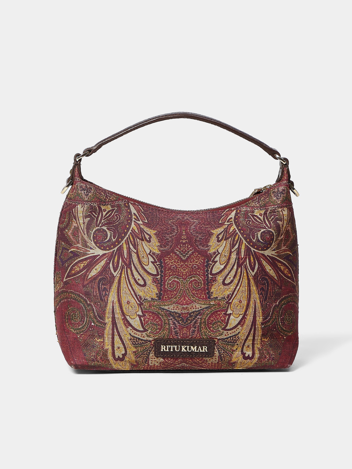 Burgundy Jivaa Sling Bag