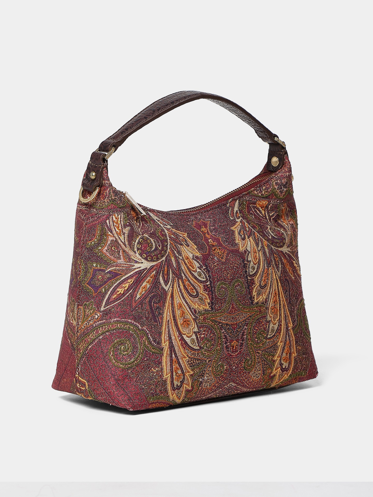 Burgundy Jivaa Sling Bag