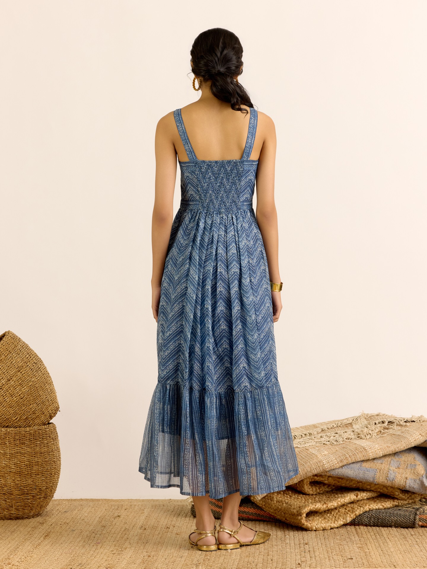 Blue Ibiza Long Dress