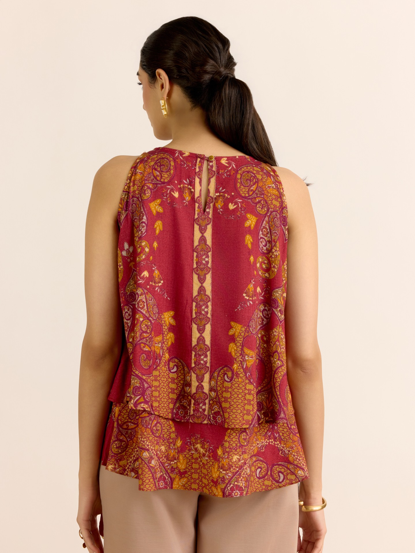 Maroon Dandelion Top