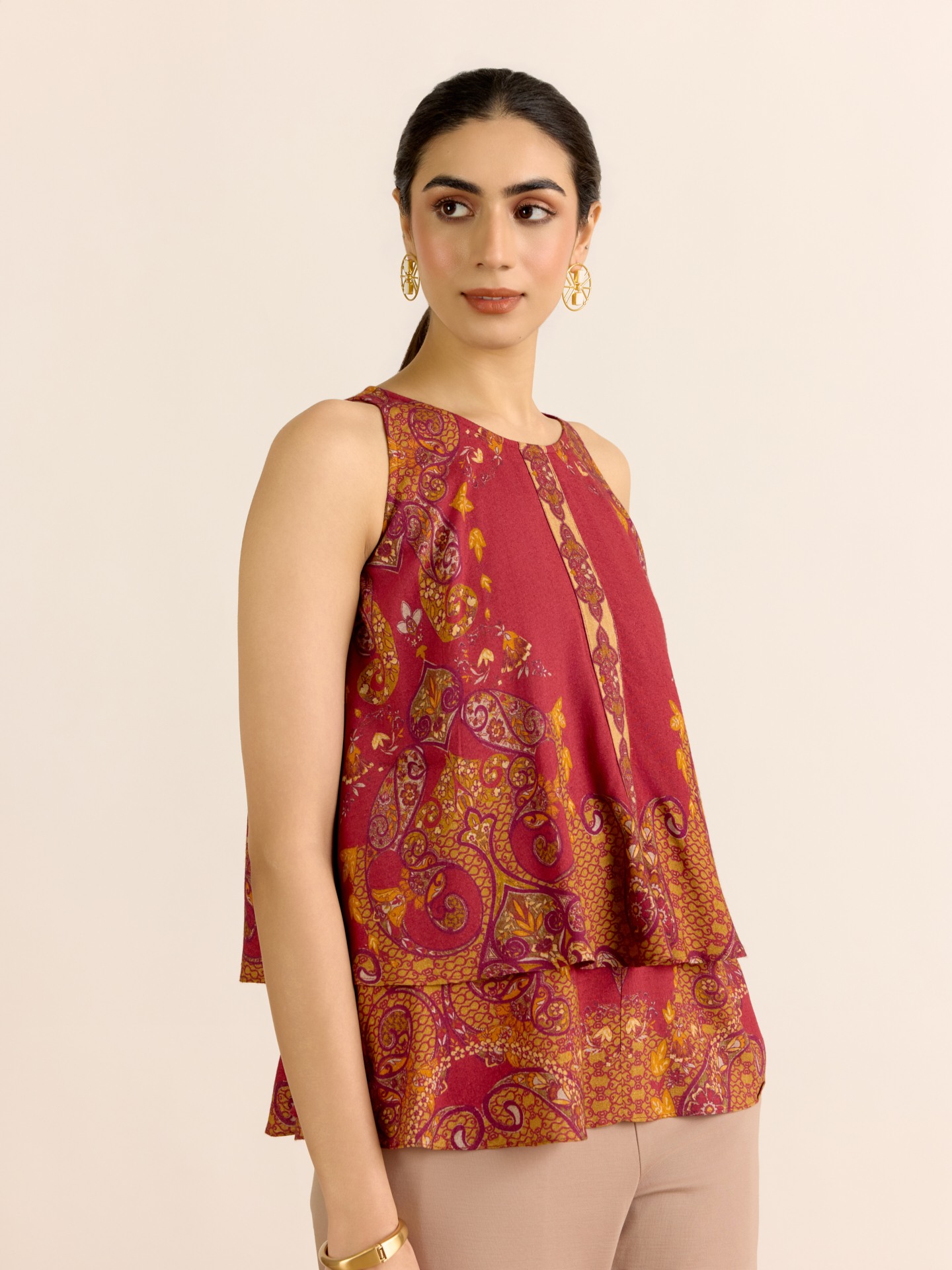 Maroon Dandelion Top
