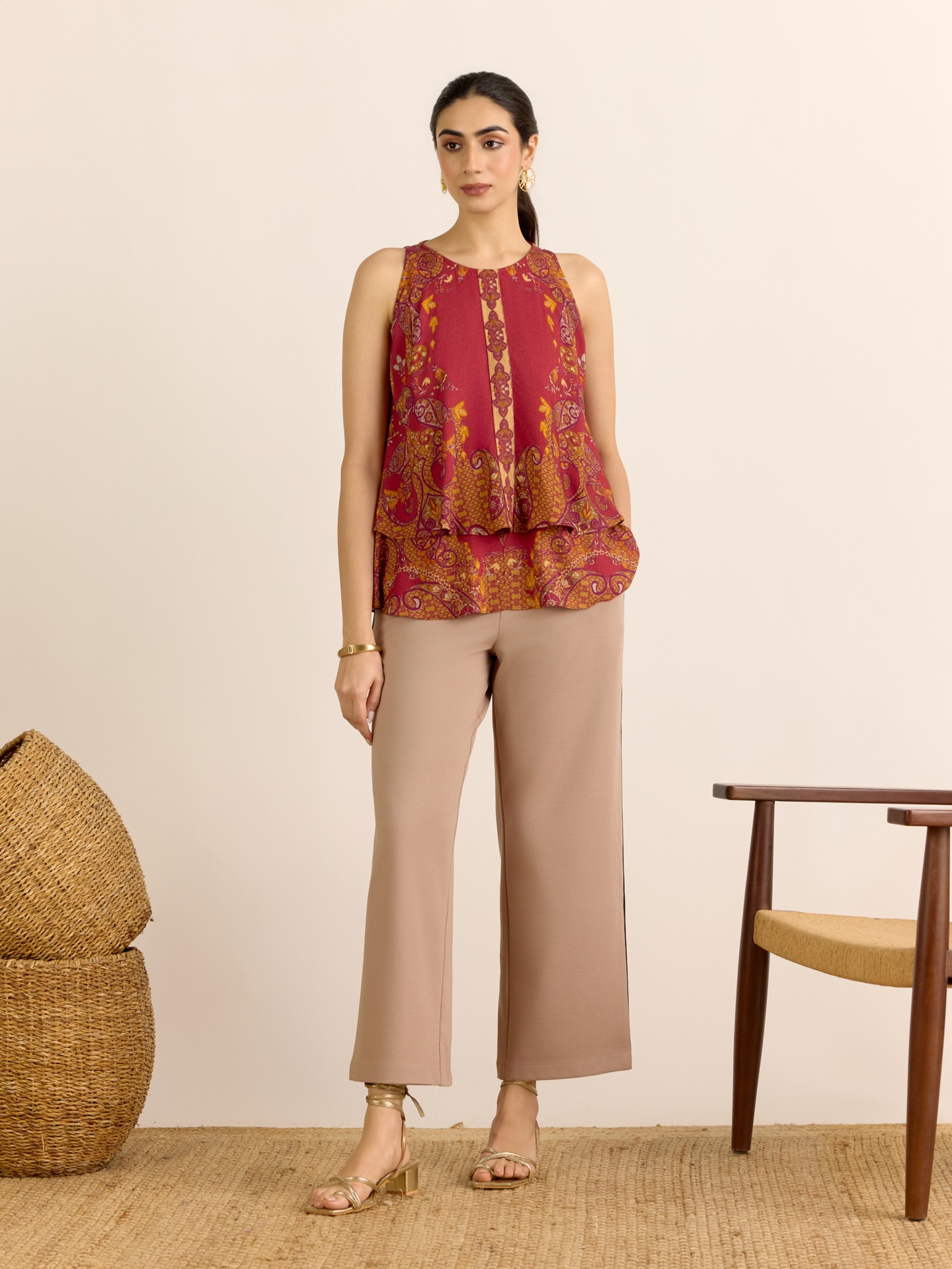 Maroon Dandelion Top