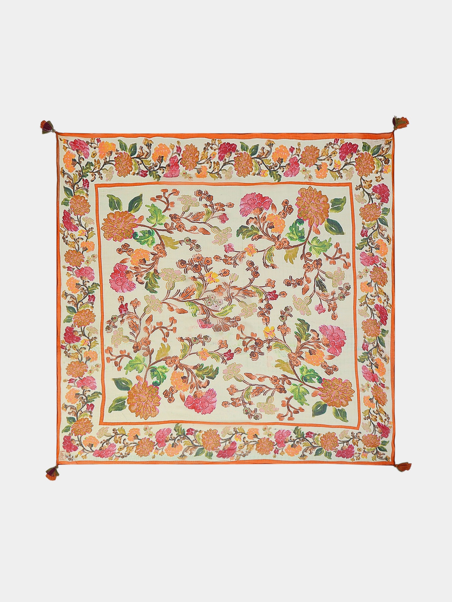 Multi Ecru Florica Scarf