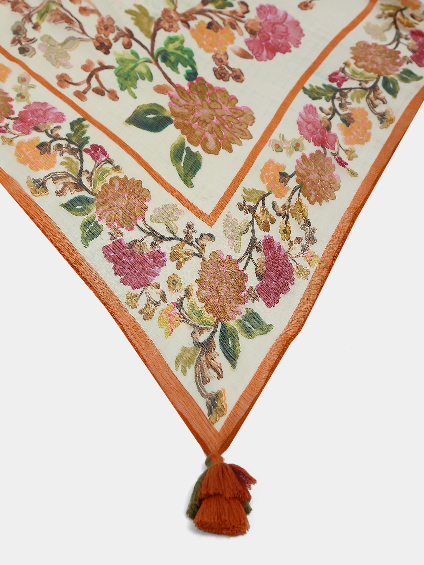 Multi Ecru Florica Scarf
