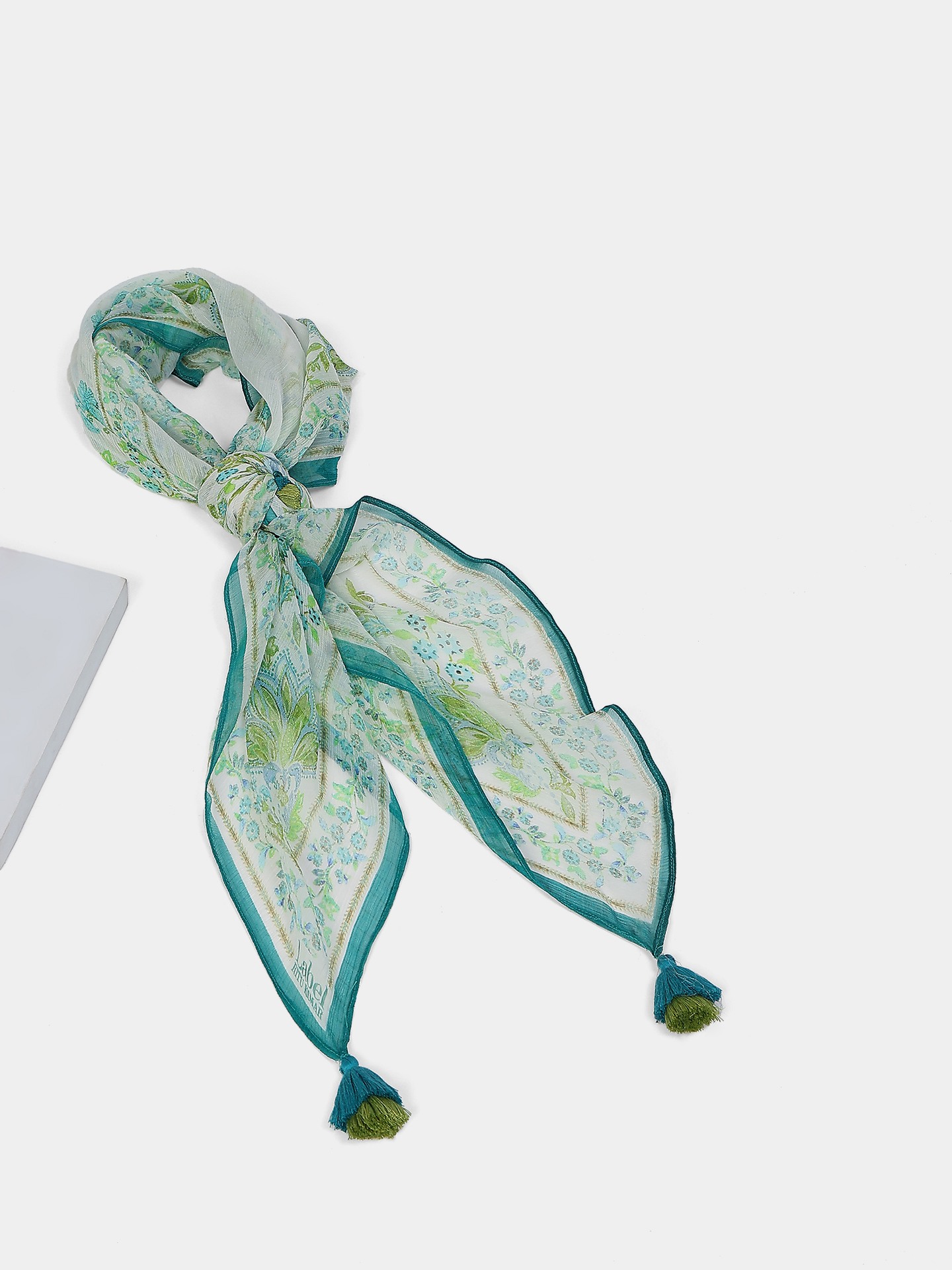 Green Ecru Morgane Scarf