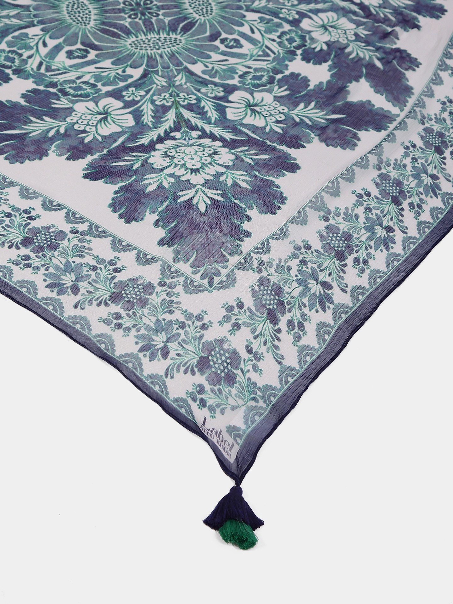 Blue Ecru Armelle Scarf