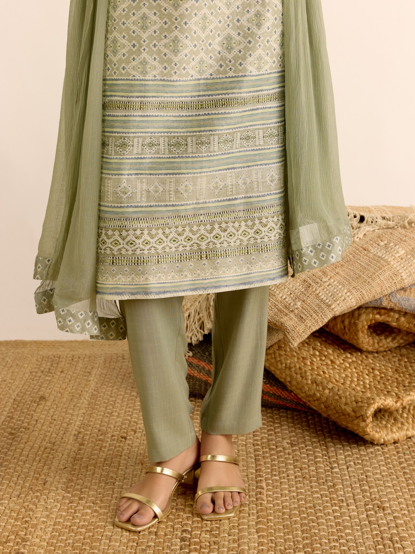 Grey Maya Suit Set
