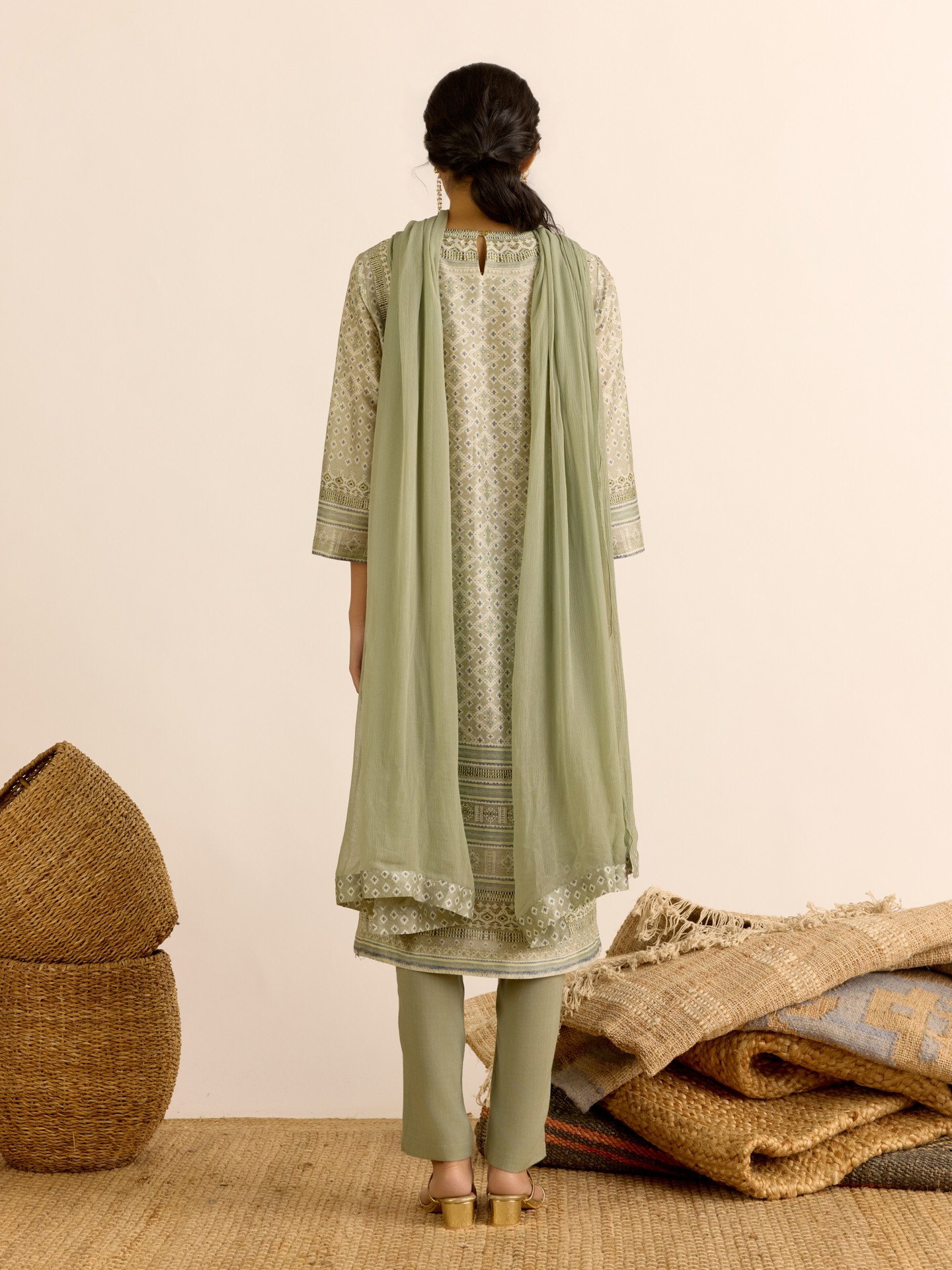 Grey Maya Suit Set