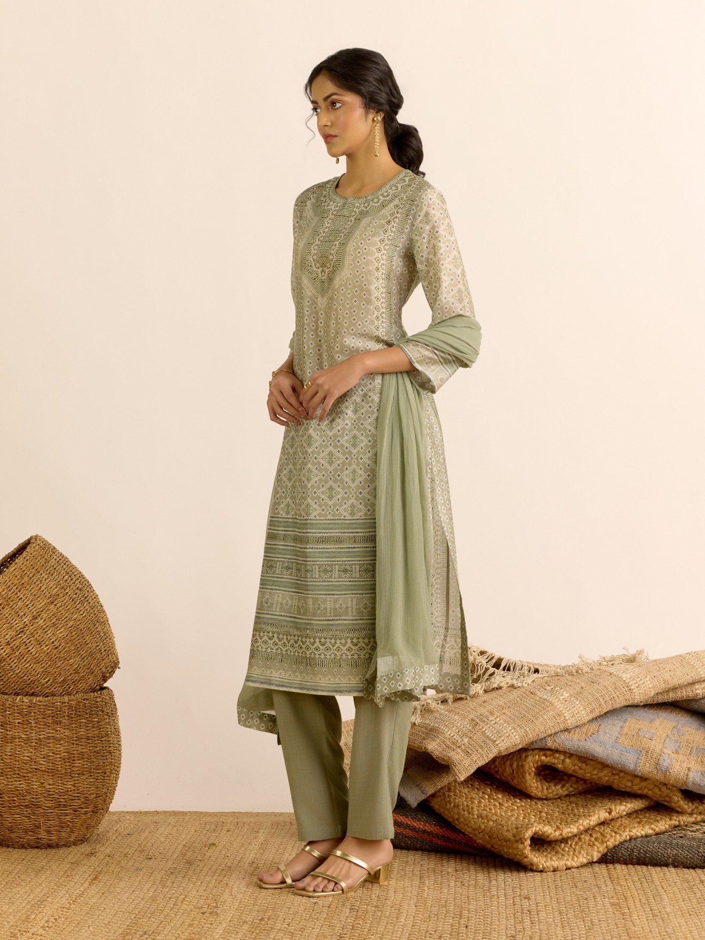 Grey Maya Suit Set