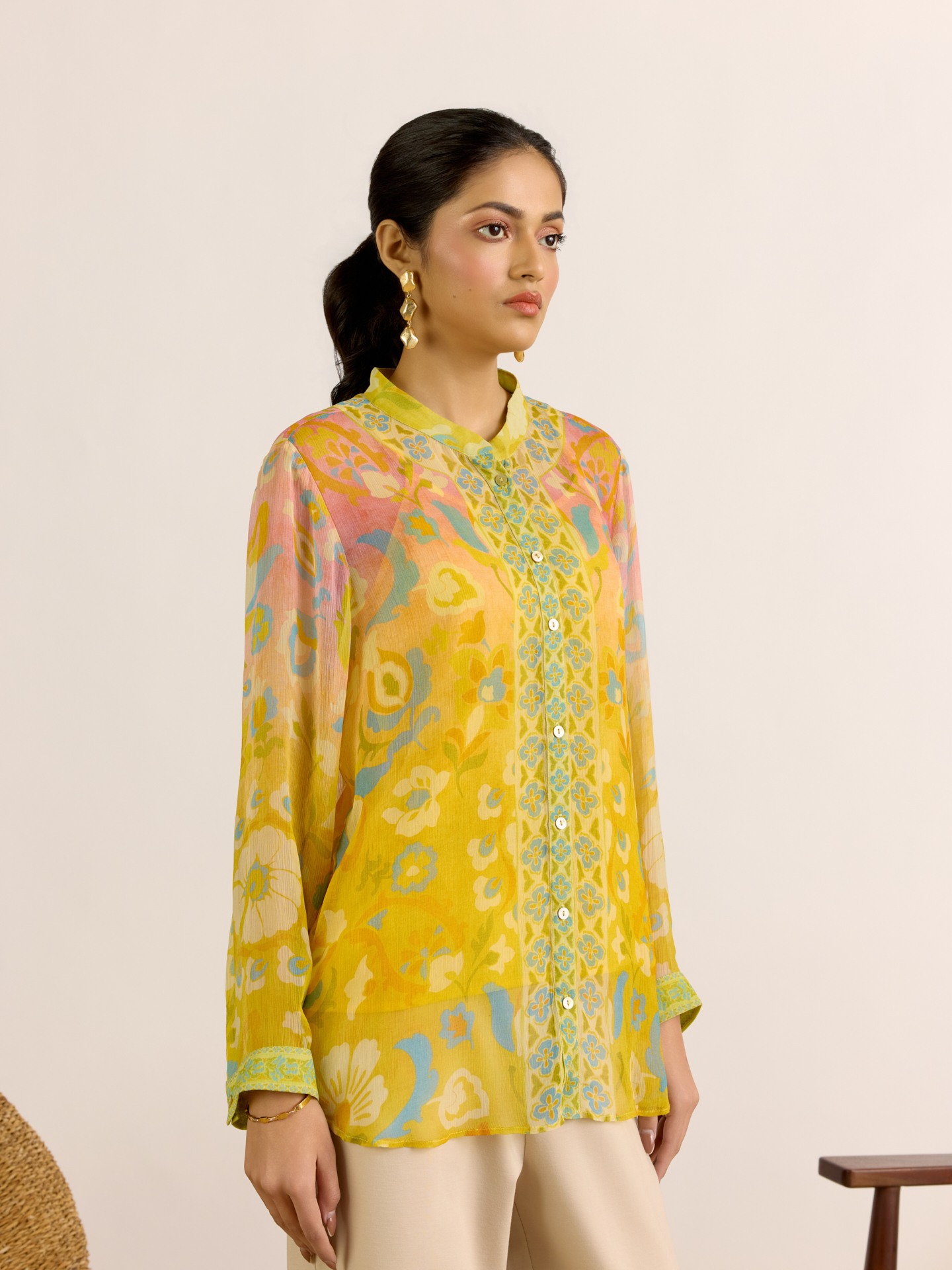 Sunflower Yellow Hannah Shirt