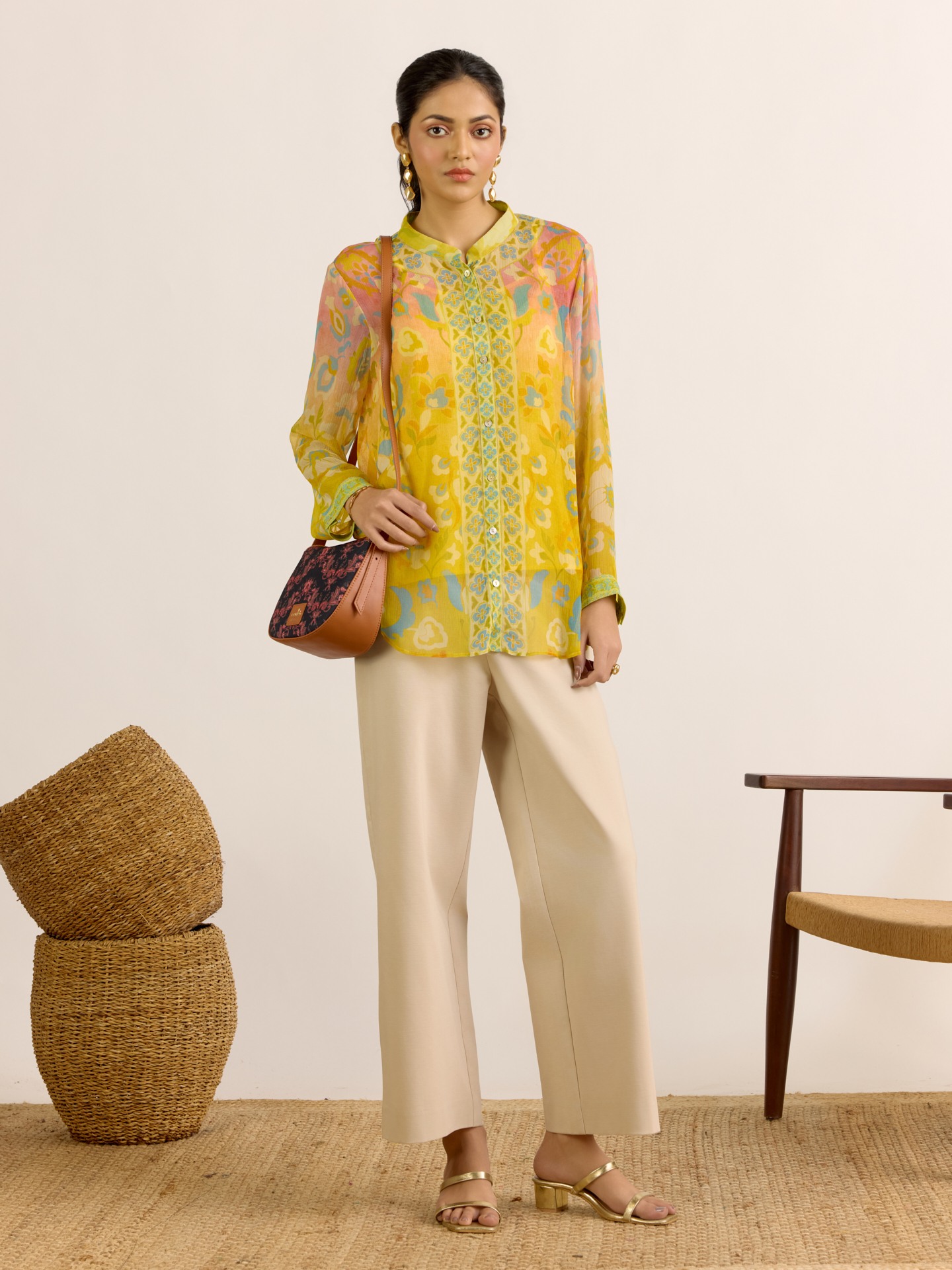 Sunflower Yellow Hannah Shirt