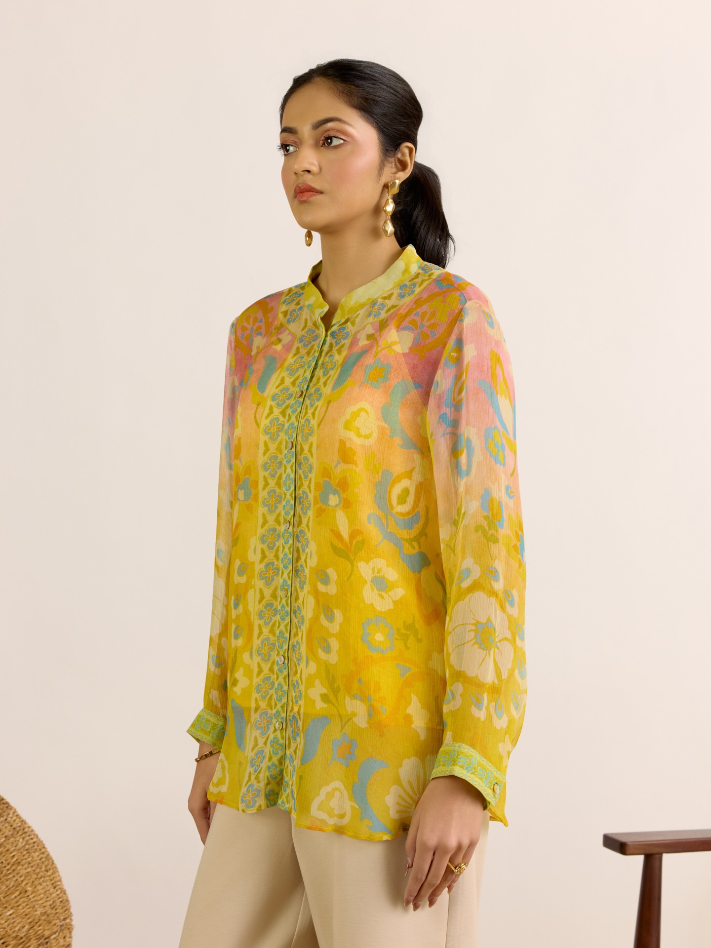 Sunflower Yellow Hannah Shirt