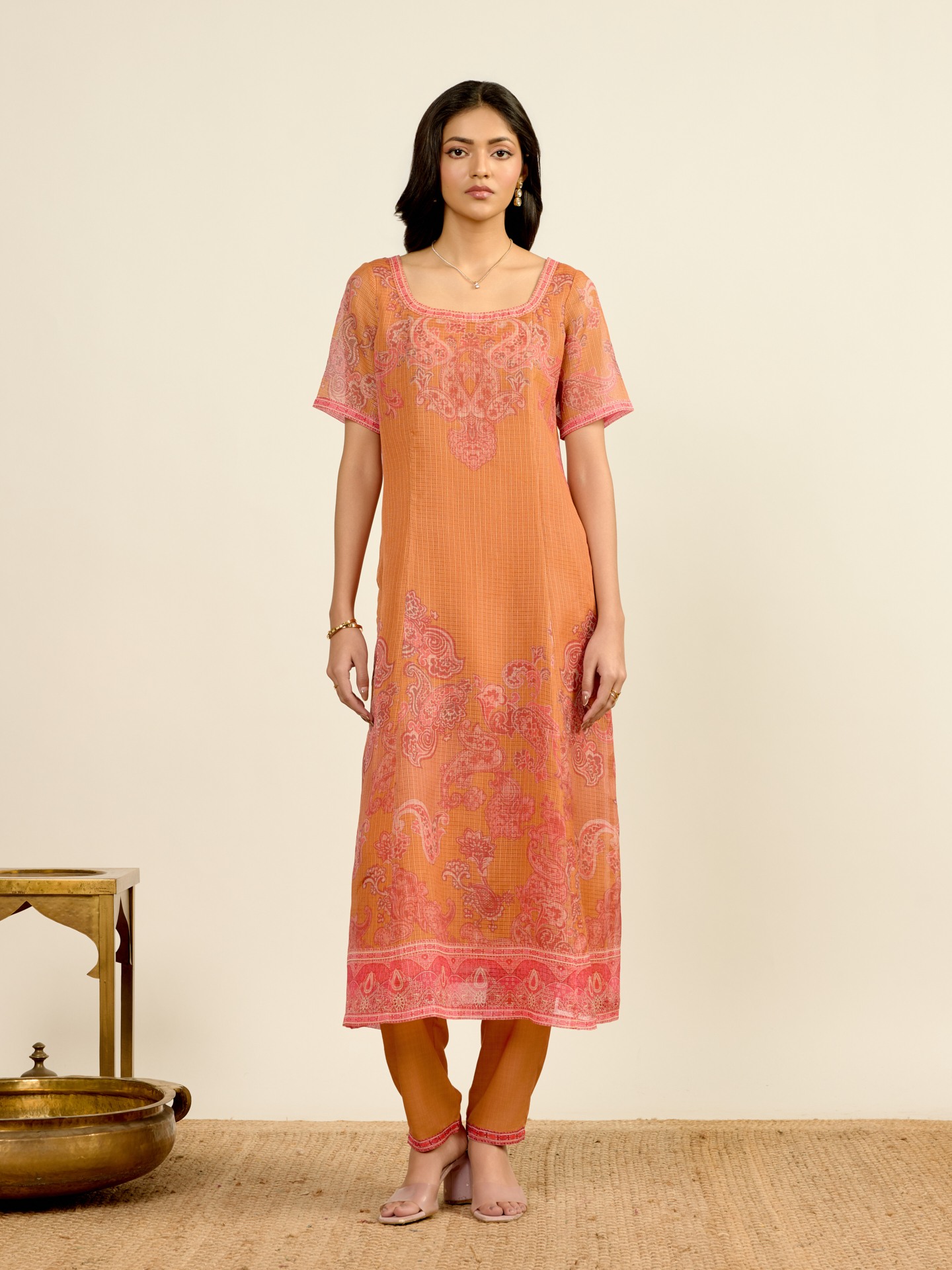 Mustard Tanush Suit Set
